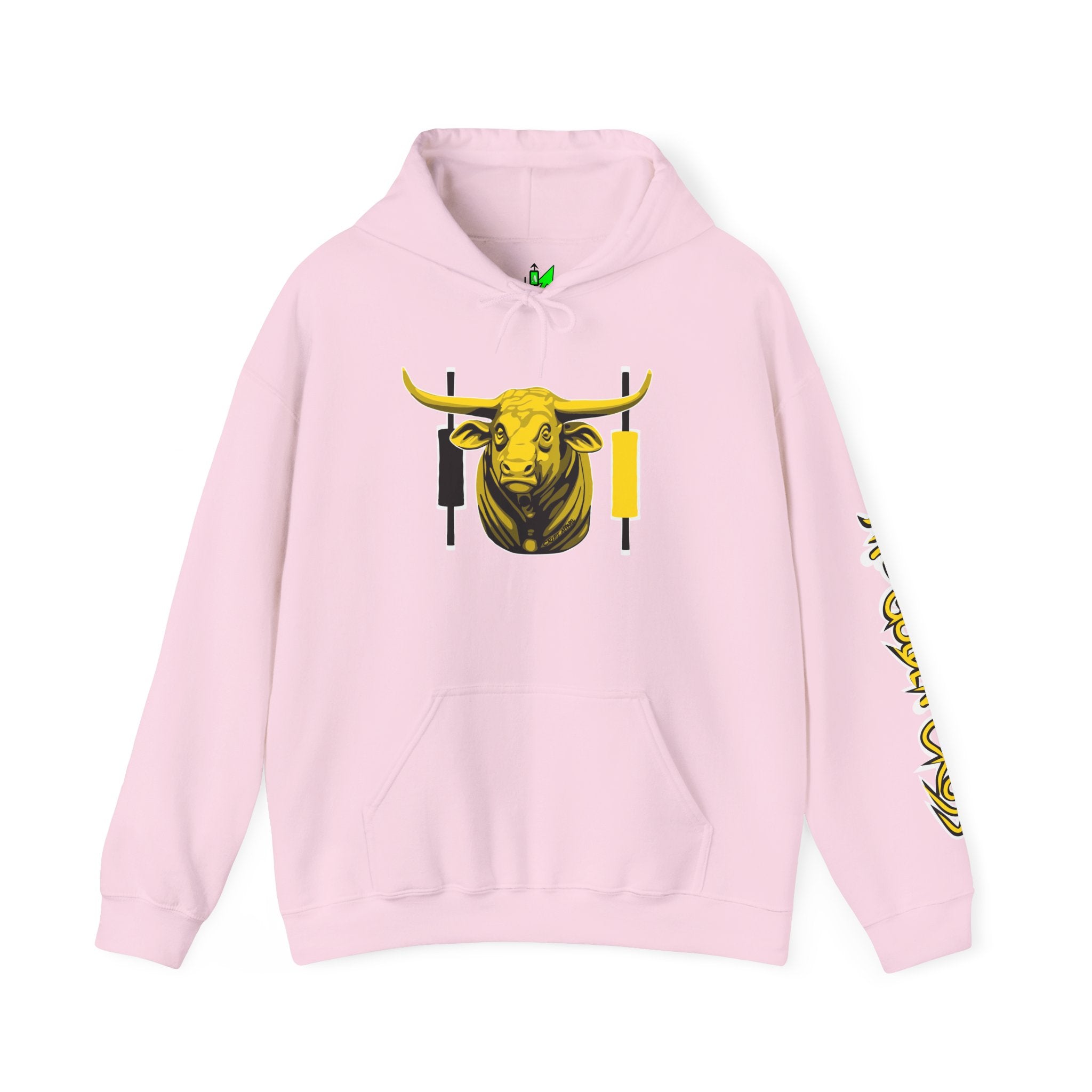 Golden Cross Bull Market Hoodie — Crypto Apparel 'The Golden Cross' Streetwear Hoodie