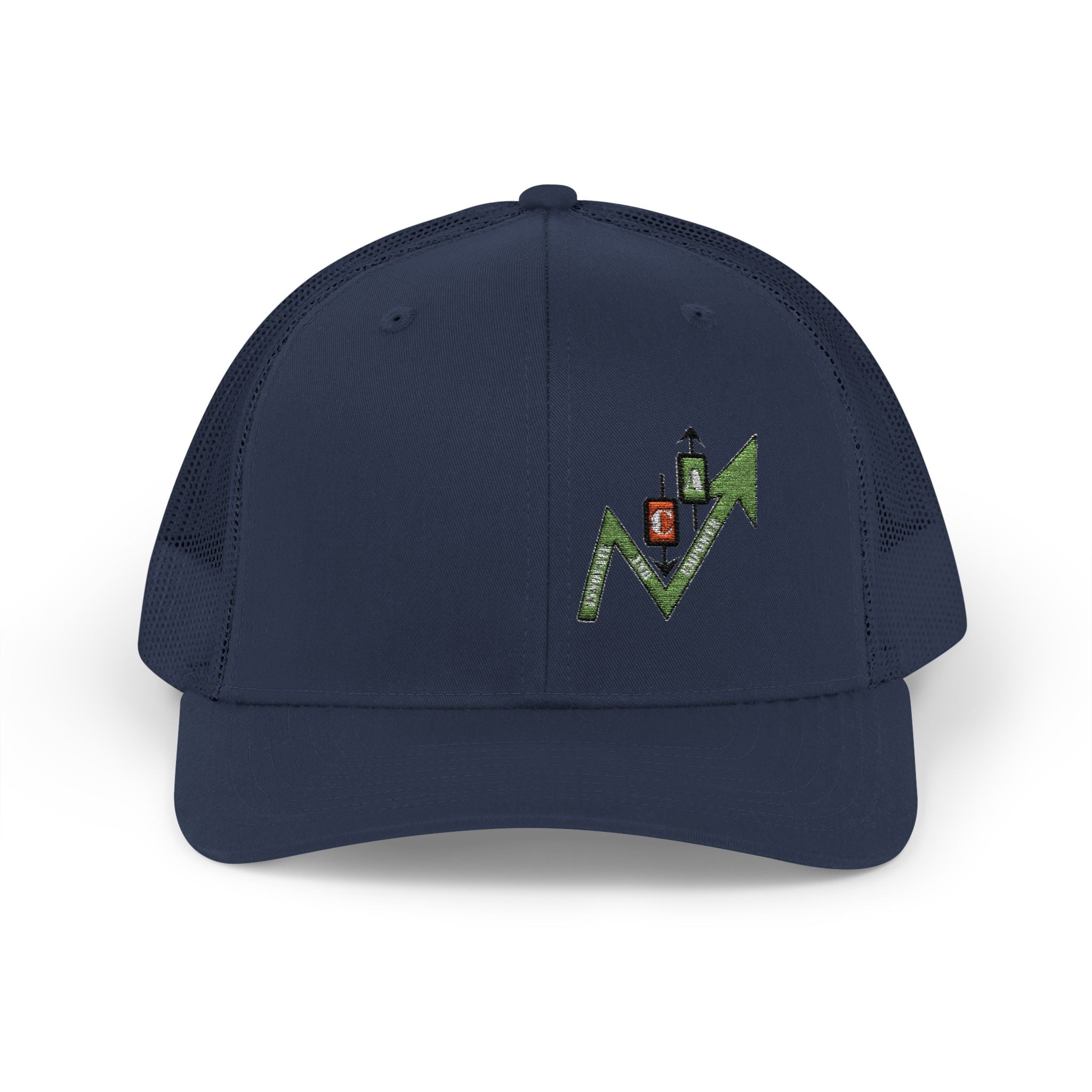 Crypt Apparel Arrow Logo Snapback Cap – Stock Market Trader Trucker Hat