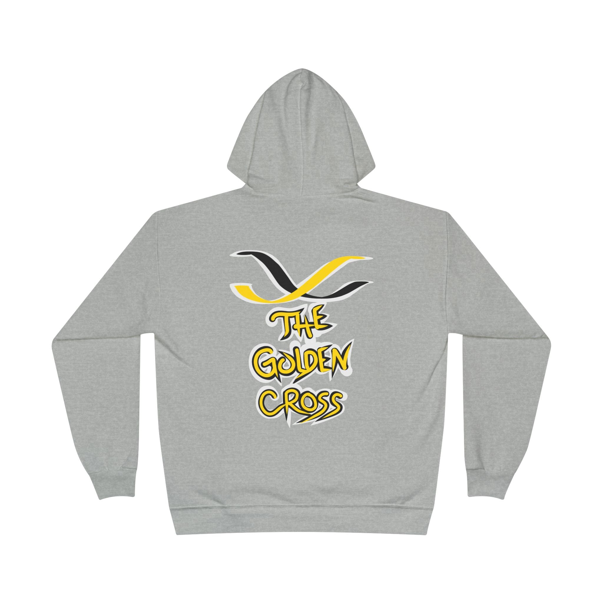 Golden Cross Bull Market Hoodie — 'Crypt Apparel' Crypto Trading Graphic Pullover