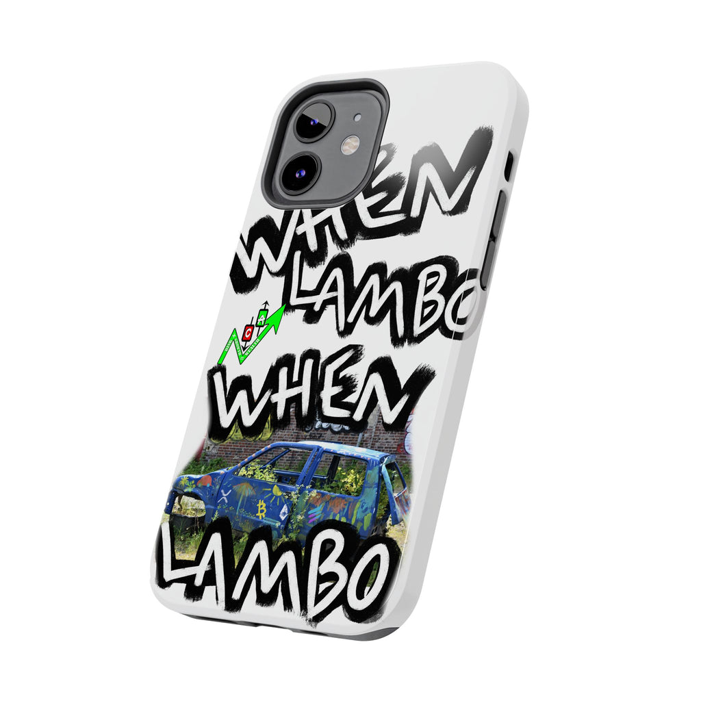 When Lambo Art Phone Case — Crypto Meme Tough Phone Case