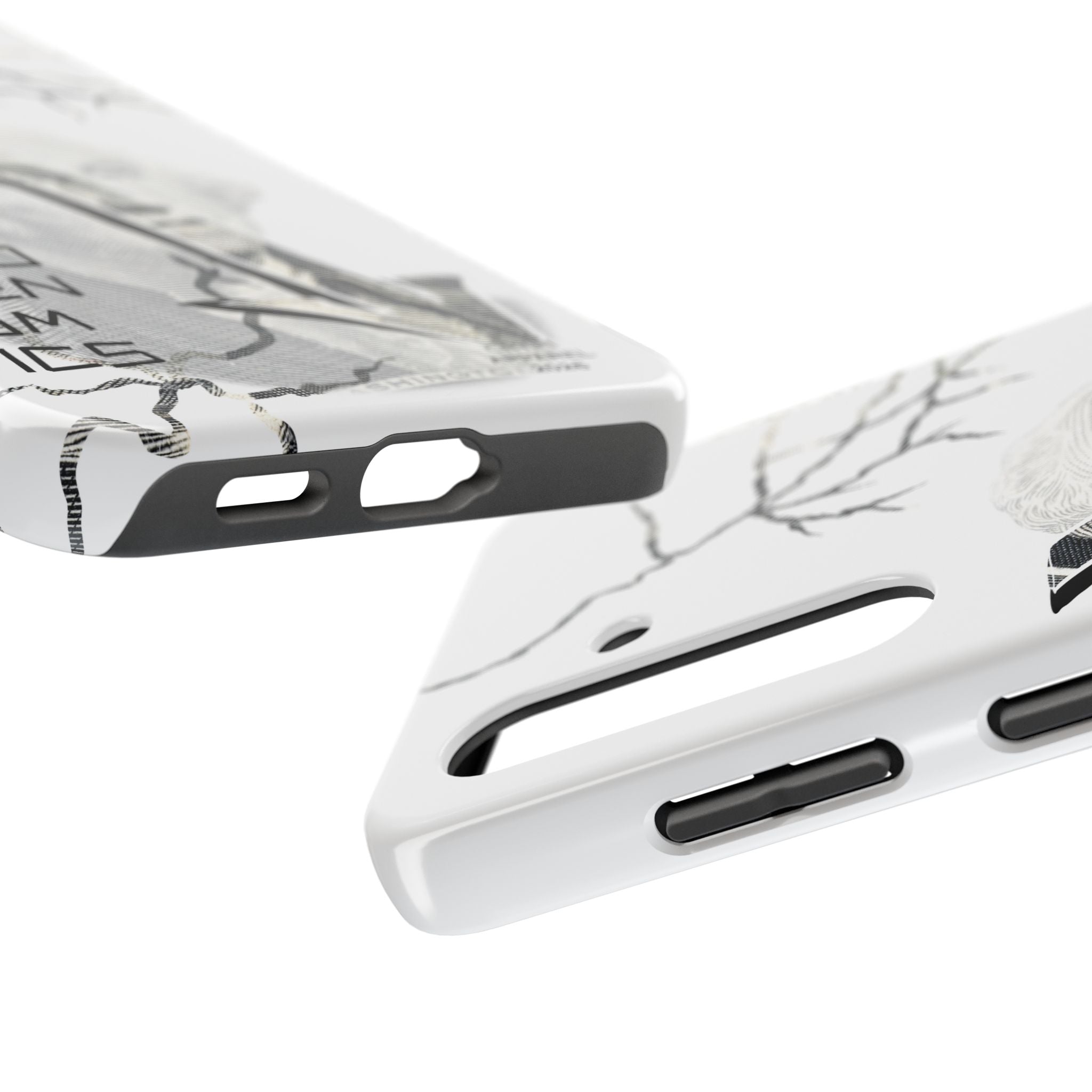 Brokenomics Crypto Tough Phone Case — 'Crypt Apparel' Cracked Dollar Graphic Protective Cover