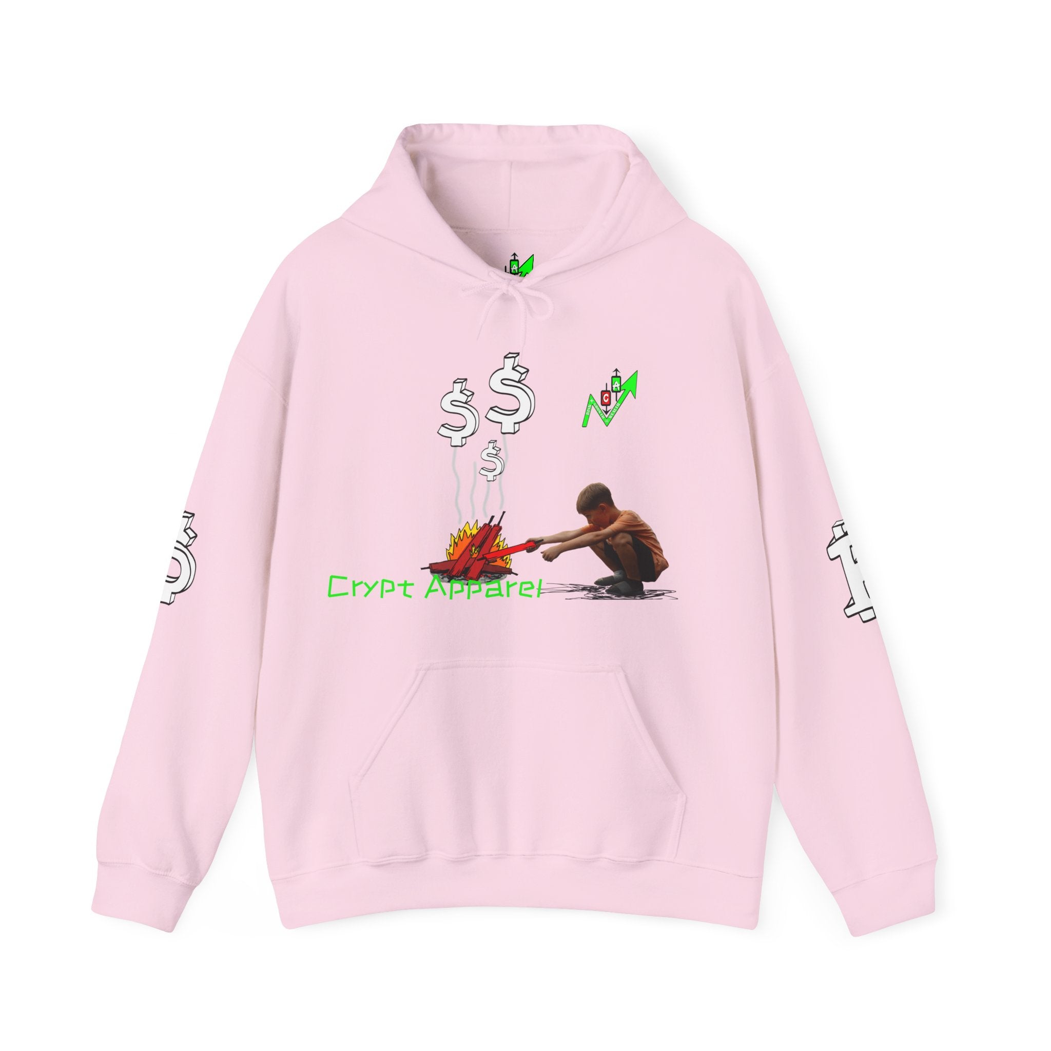Born This Way Crypto hoodie | Crypt Apparel Bitcoin inspired sweatshirt
