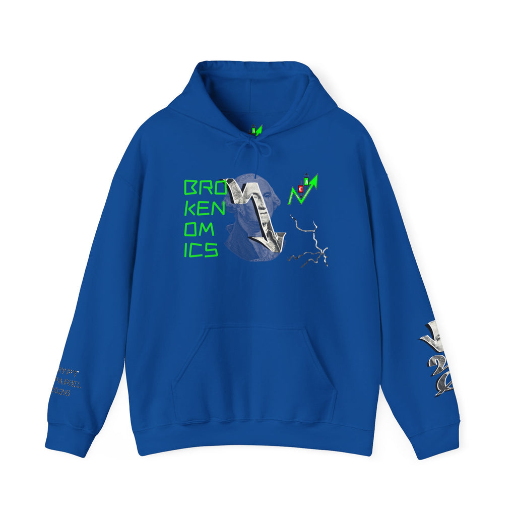 Brokenomics Crypto Hoodie — Straight to Zero trading sweatshirt "Crypt Apparel"