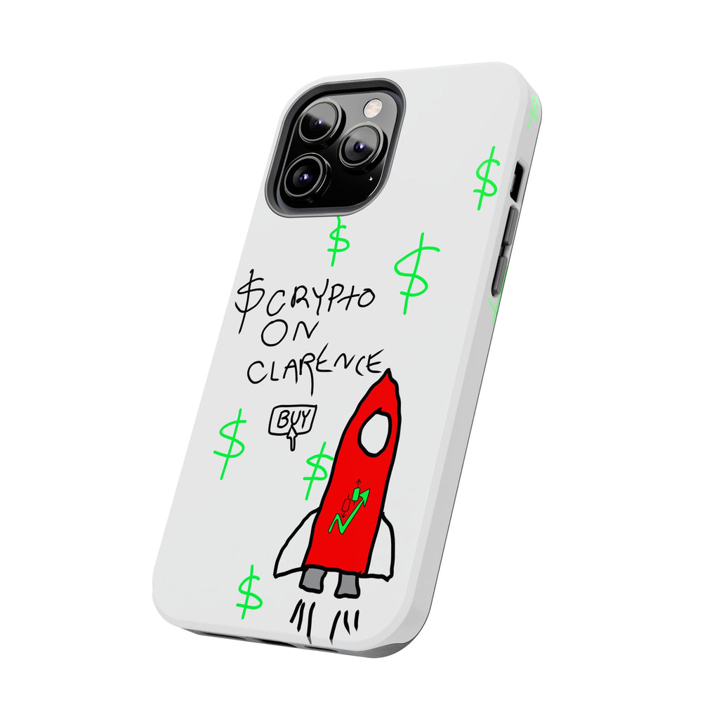 Crypto On Clarence Phone Case — Crypt Apparel Degen Design