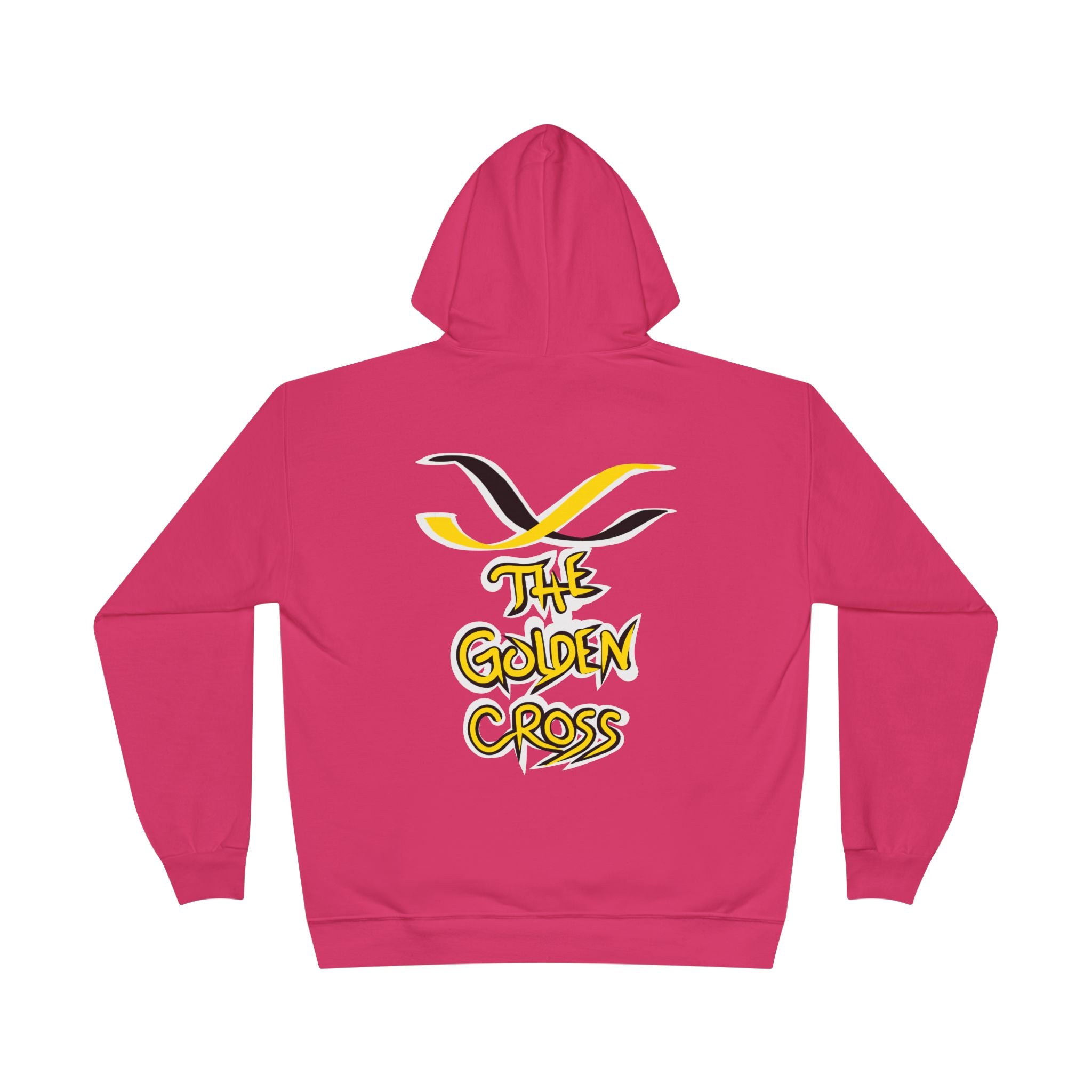 Golden Cross Bull Market Hoodie — 'Crypt Apparel' Crypto Trading Graphic Pullover