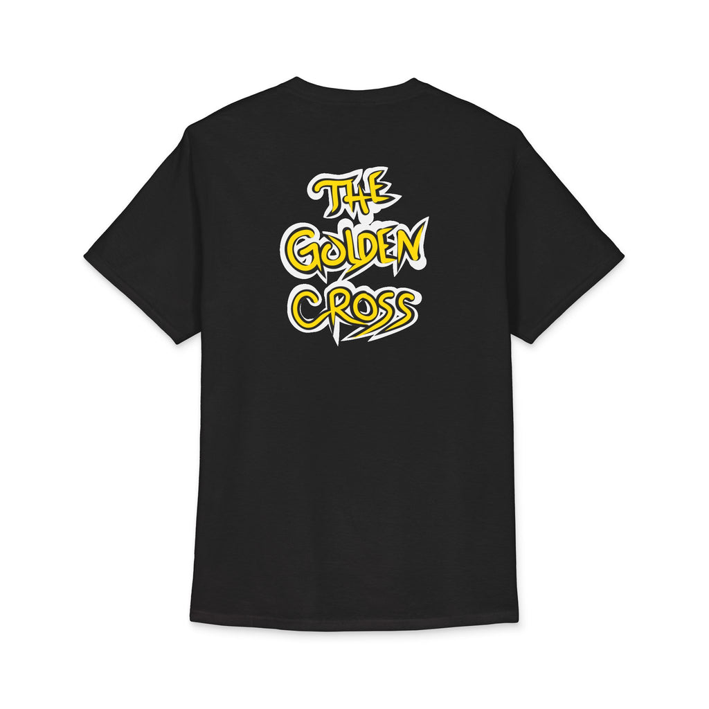 Golden Cross Bull Market T-Shirt — "Crypt Apparel" Crypto Trading/ Stock Trading Tee