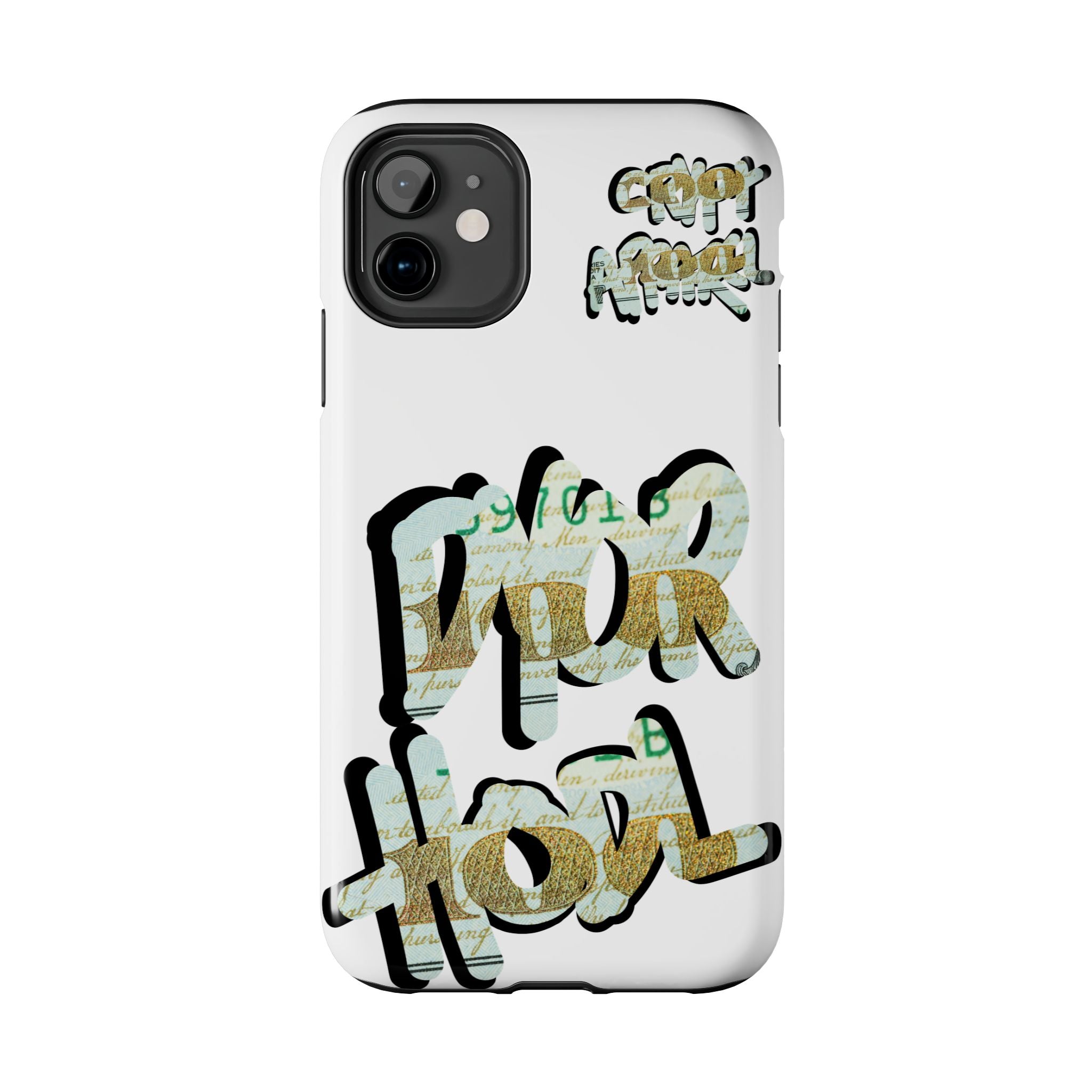 DYOR, HODL, Crypt Apparel Art phone case