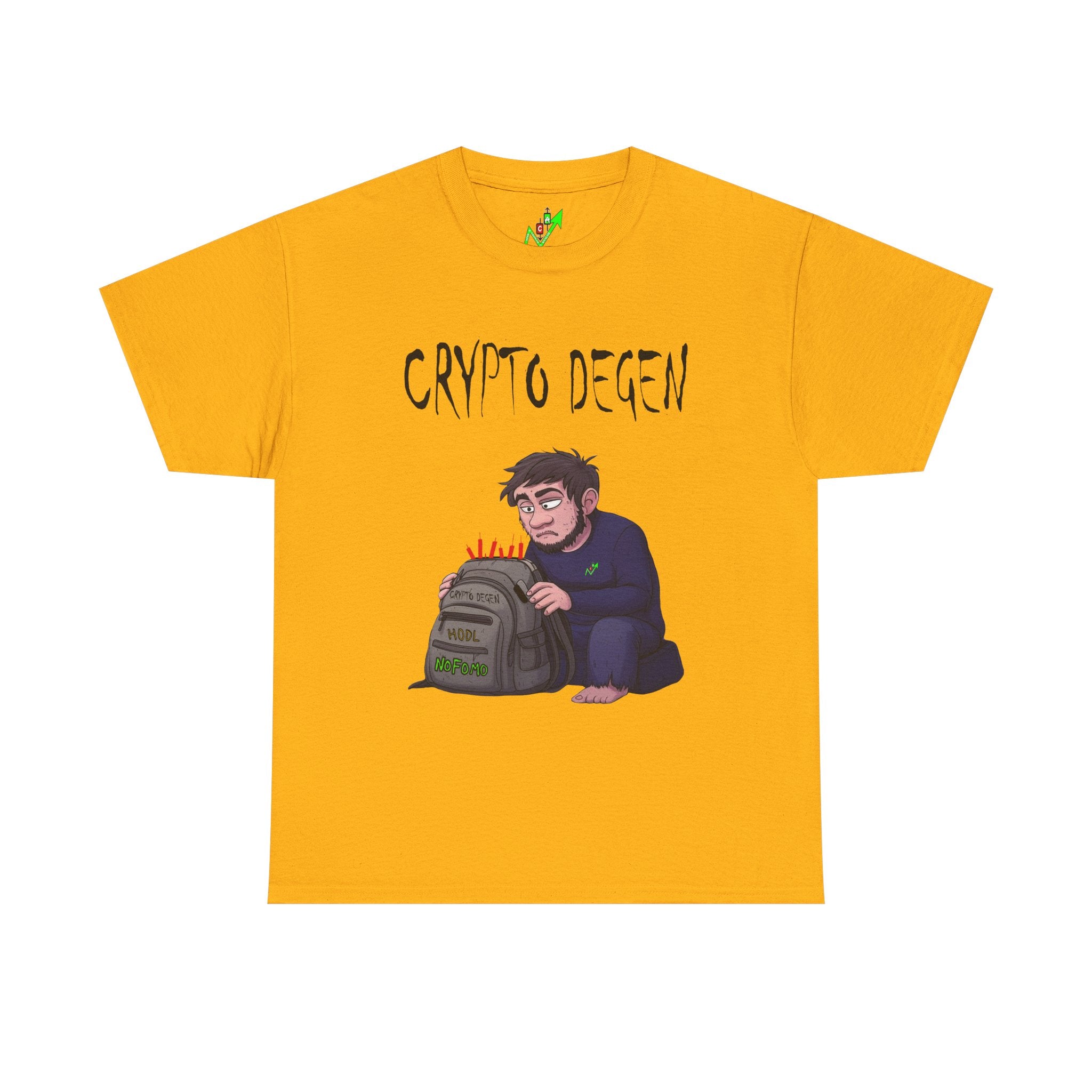 Crypto Degen T-Shirt — Crypt Apparel Graphic Tee