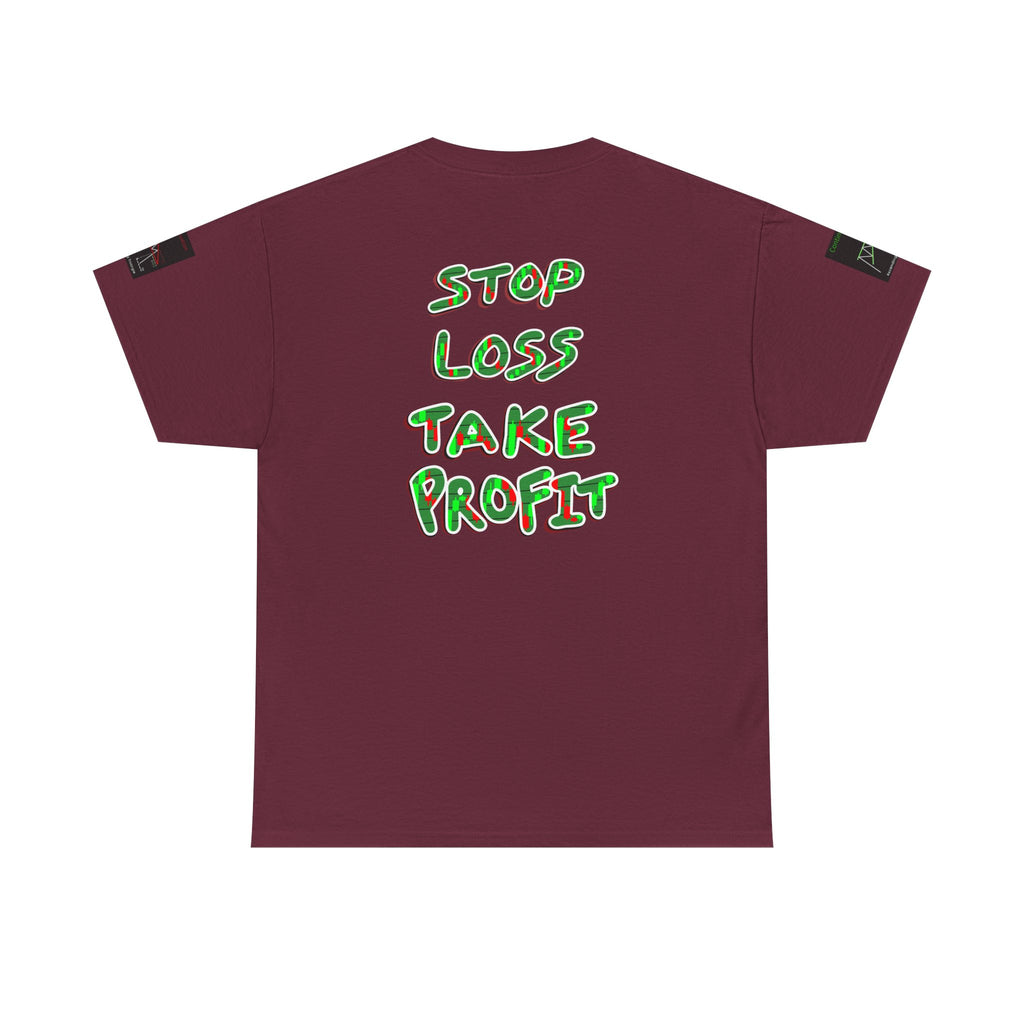 Charted Tee — "Crypt Apparel" Trading Chart Shirt