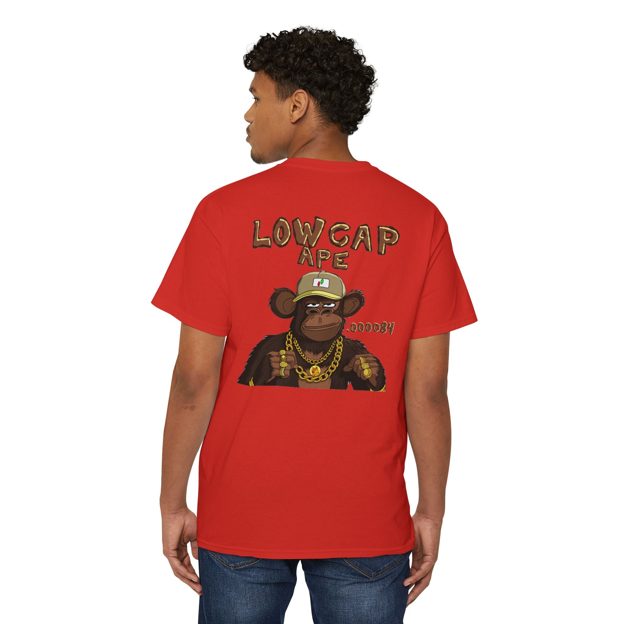 Low Cap Ape Graphic T-Shirt — Crytpt Apparel Streetwear