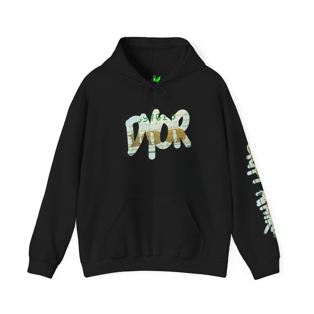 CA 100 Crypto Inspired DYOR Hoodie | Crypt Apparel design