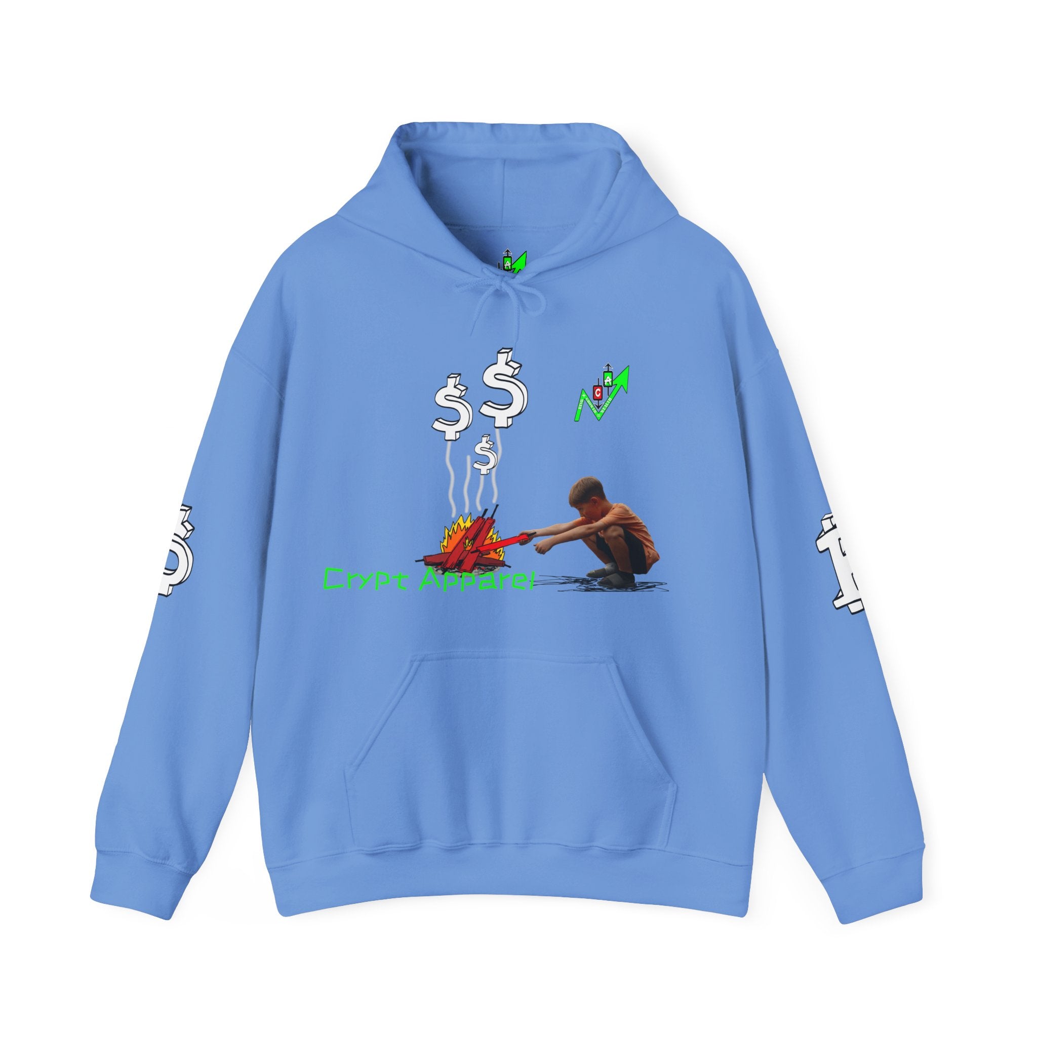 Born This Way Crypto hoodie | Crypt Apparel Bitcoin inspired sweatshirt