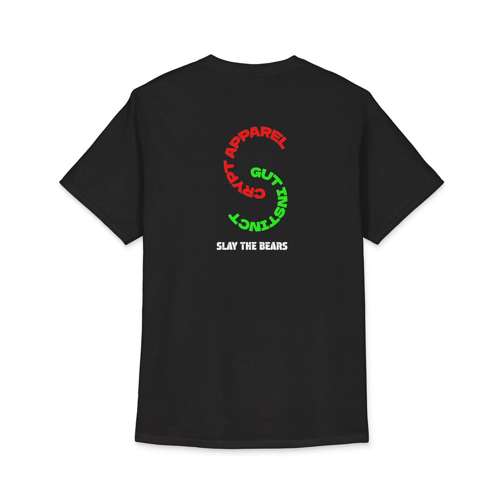 Gut Instinct Bulls Vs Bears Market Tee — Crypt Apparel Graphic Money Pile Design