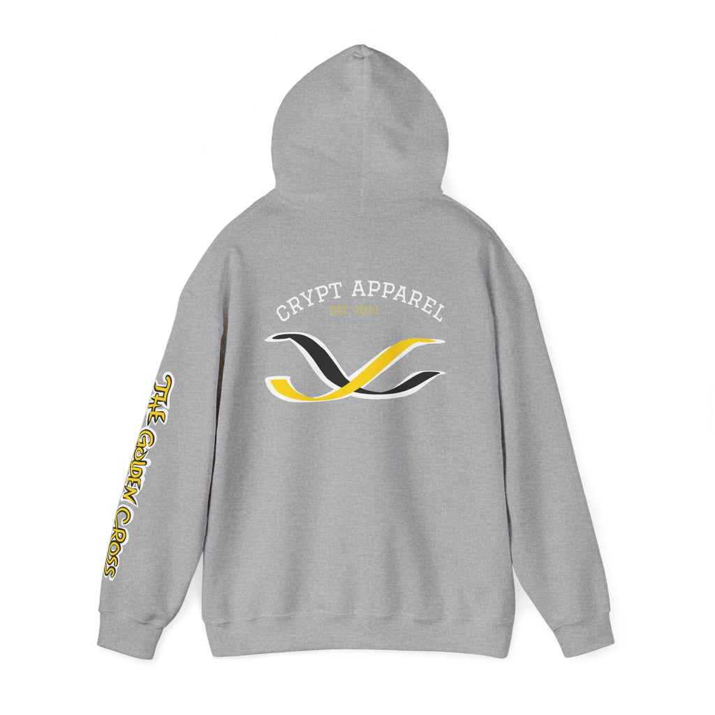 Golden Cross Bull Market Hoodie — Crypto Apparel 'The Golden Cross' Streetwear Hoodie