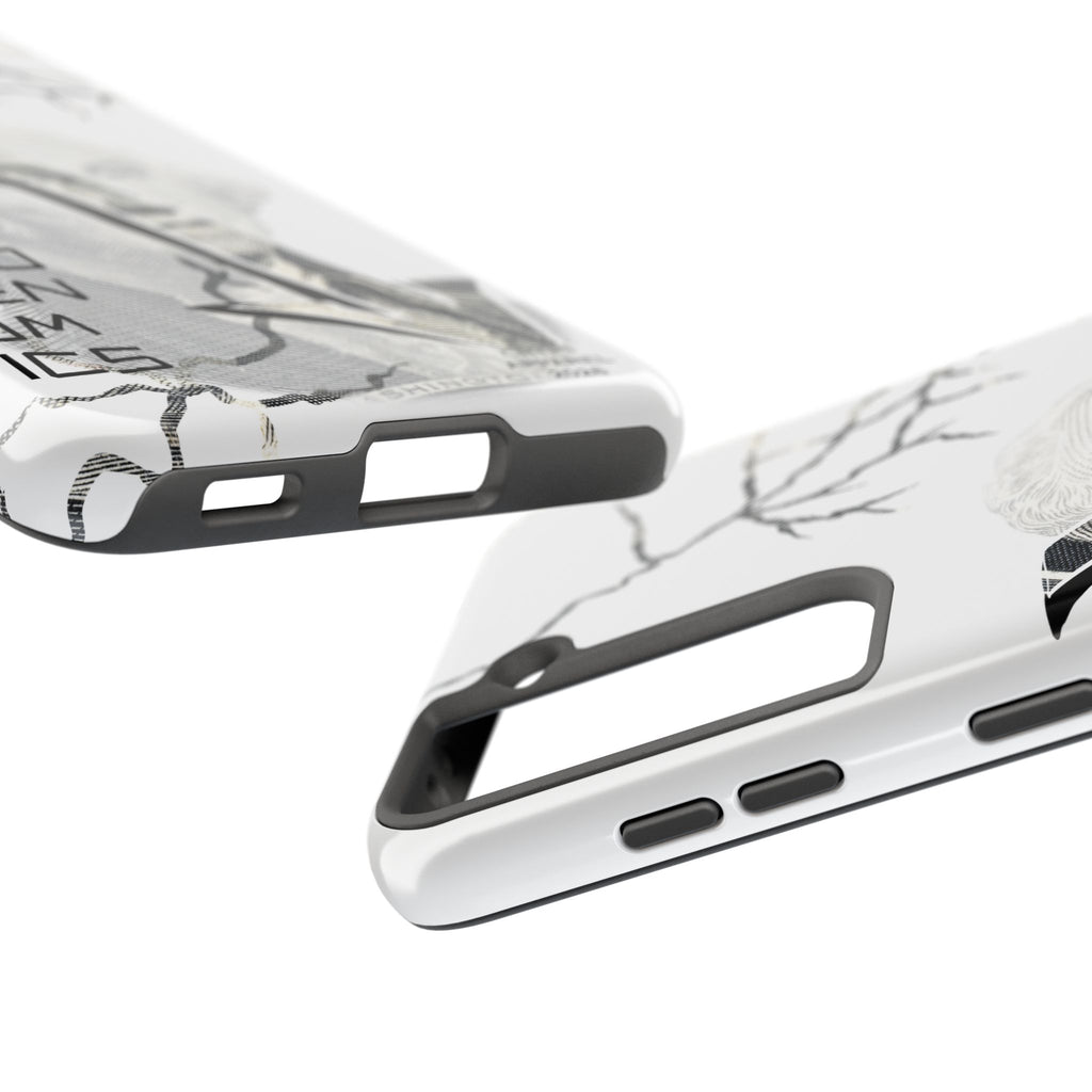 Brokenomics Crypto Tough Phone Case — 'Crypt Apparel' Cracked Dollar Graphic Protective Cover