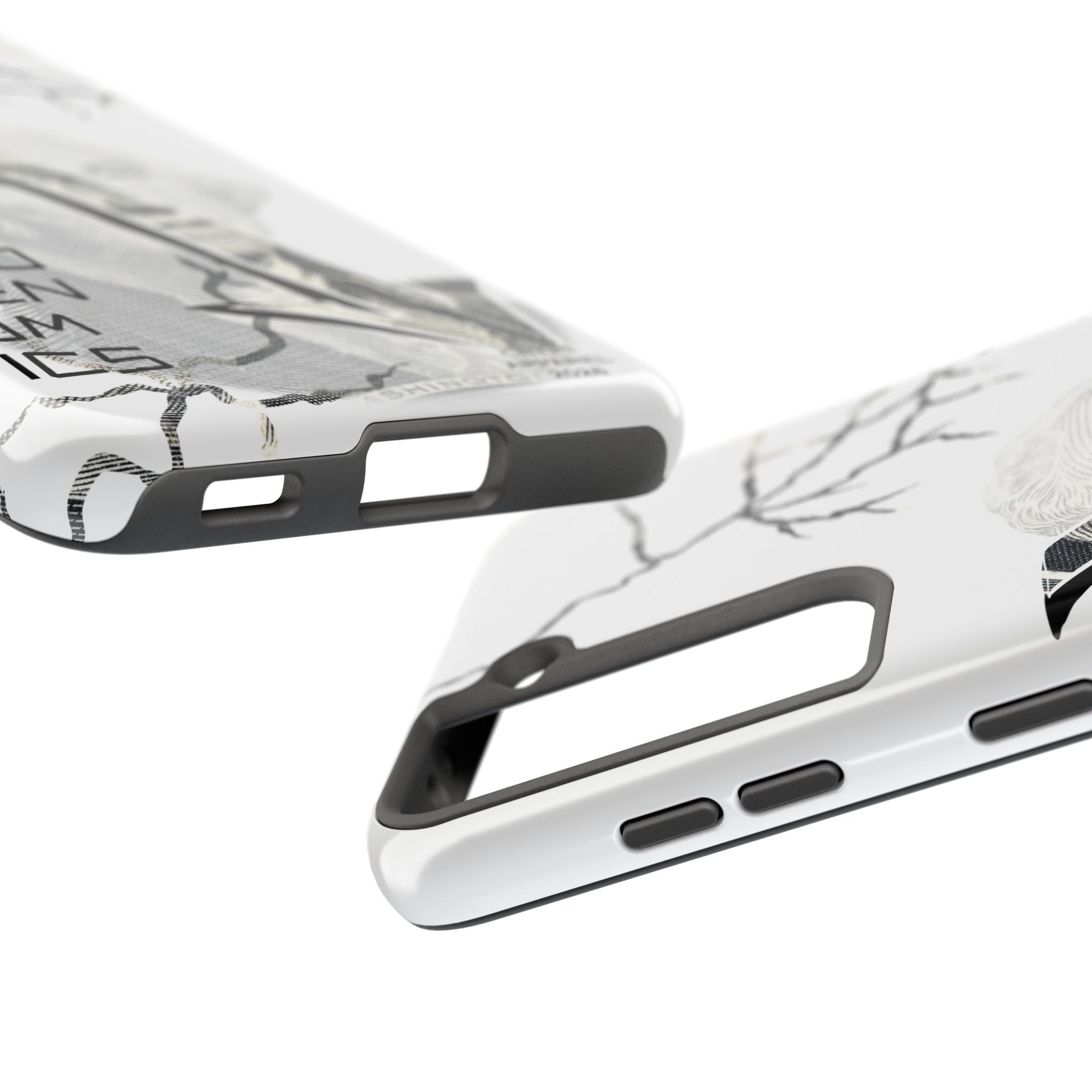 Brokenomics Crypto Tough Phone Case — 'Crypt Apparel' Cracked Dollar Graphic Protective Cover