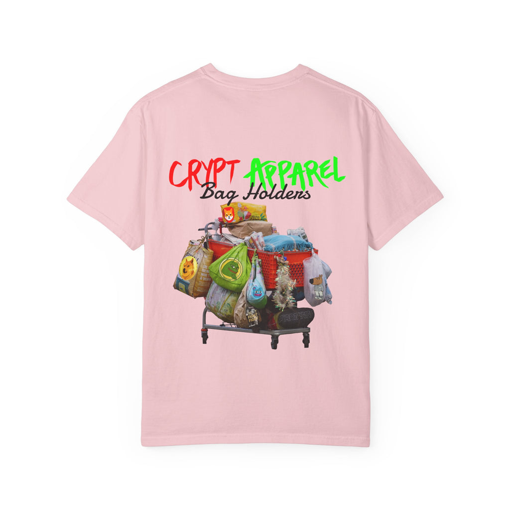 Bag Holders Crypto T-Shirt — 'Crypt Apparel' Graphic Tee
