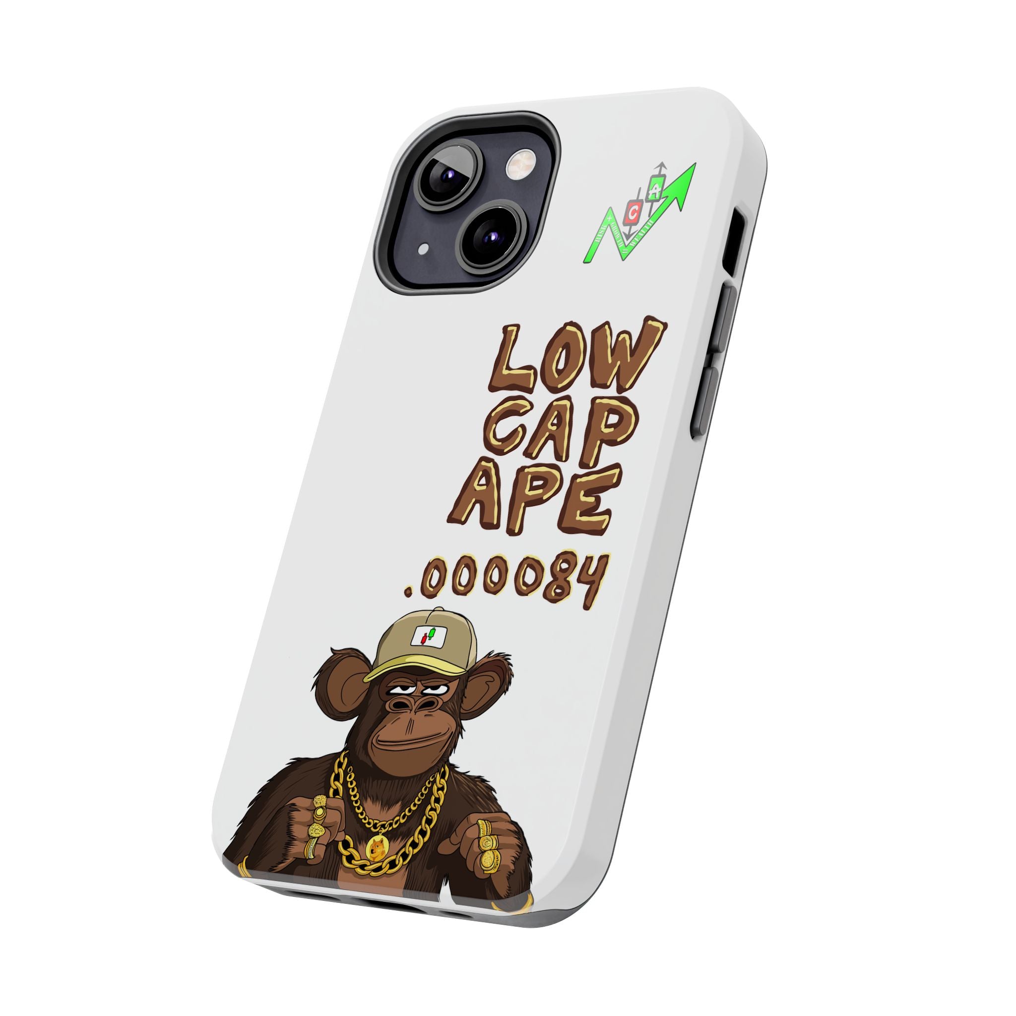 Low Cap Ape Phone Case — Crypto Ape Tough Phone Cover