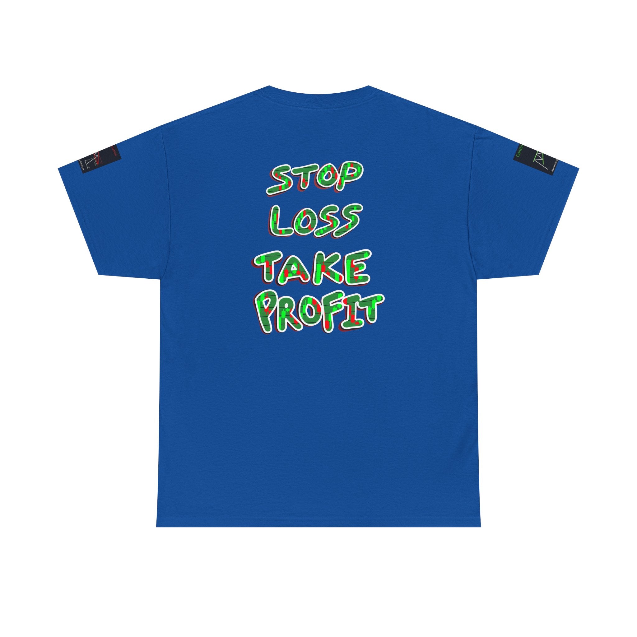 Charted Tee — "Crypt Apparel" Trading Chart Shirt