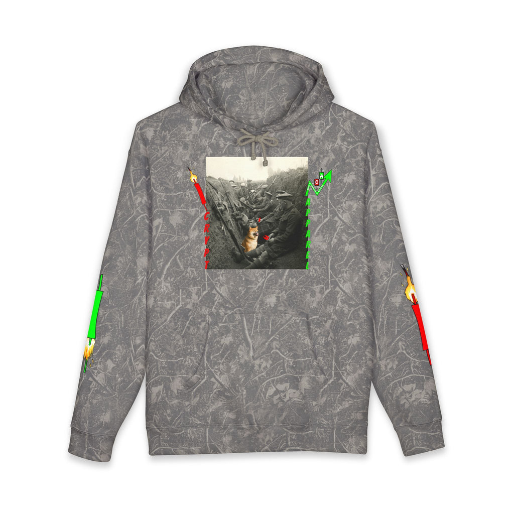 The Trenches Hoodie — 'Crypt Apparel' Graphic Hooded Sweatshirt