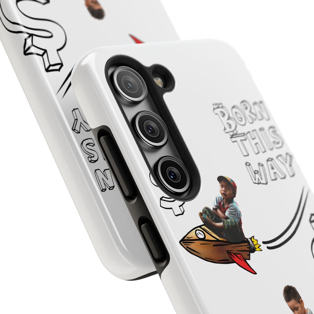 Born This Way Phone Case — "Crypt Apparel" Crypto Protective Case