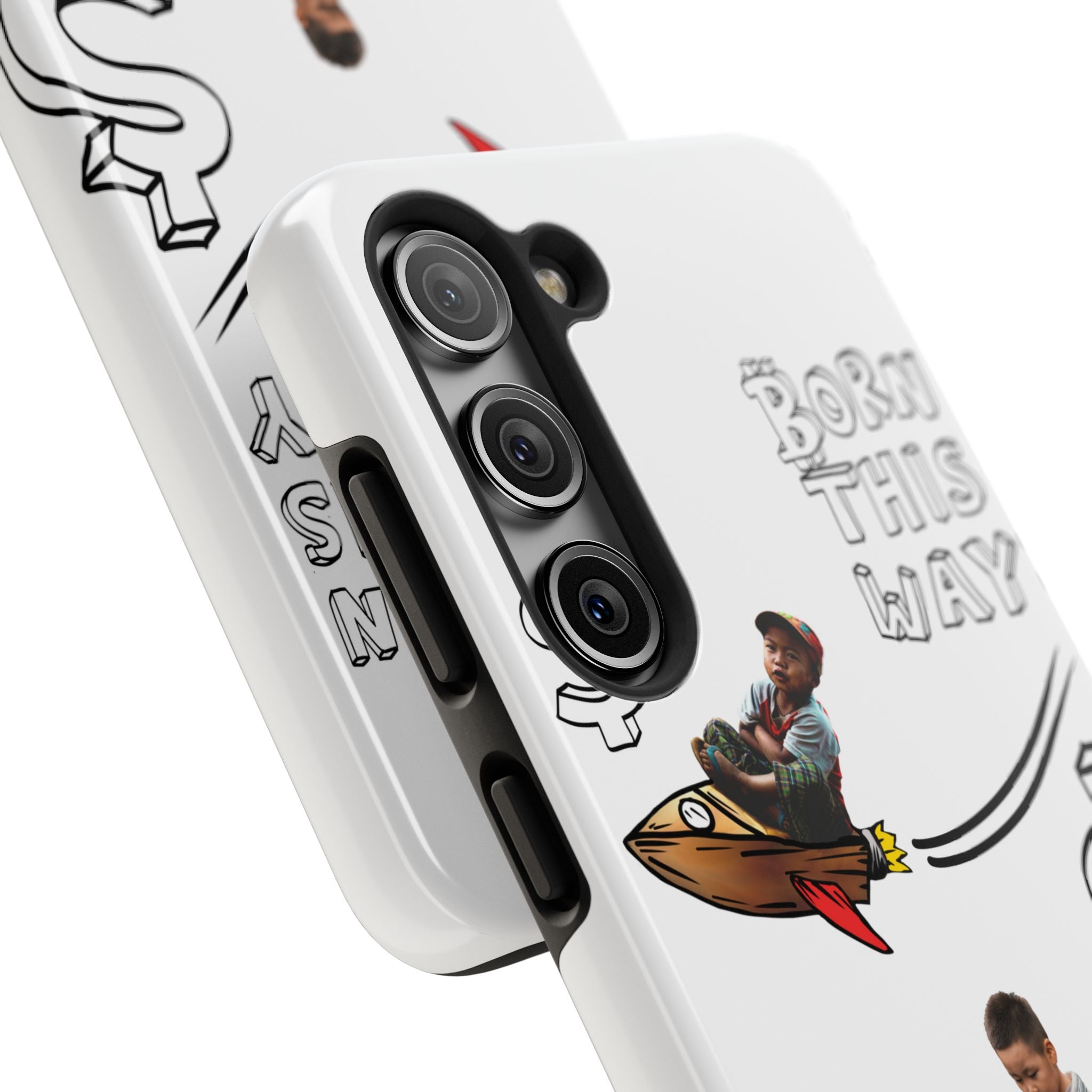 Born This Way Phone Case — "Crypt Apparel" Crypto Protective Case