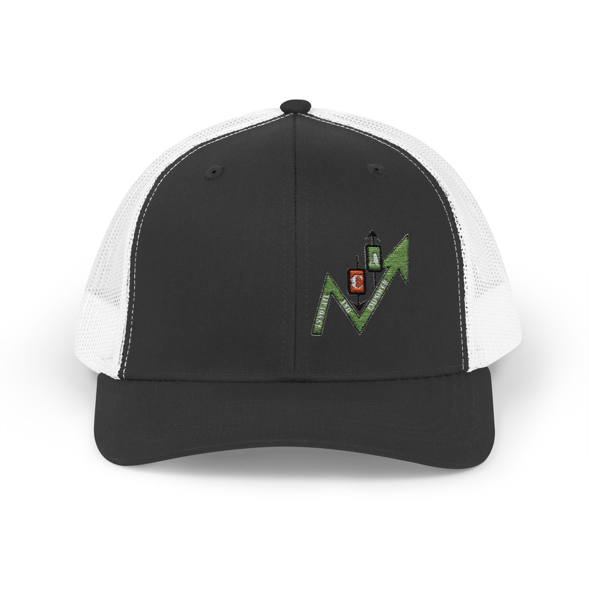 Crypt Apparel Arrow Logo Snapback Cap – Stock Market Trader Trucker Hat