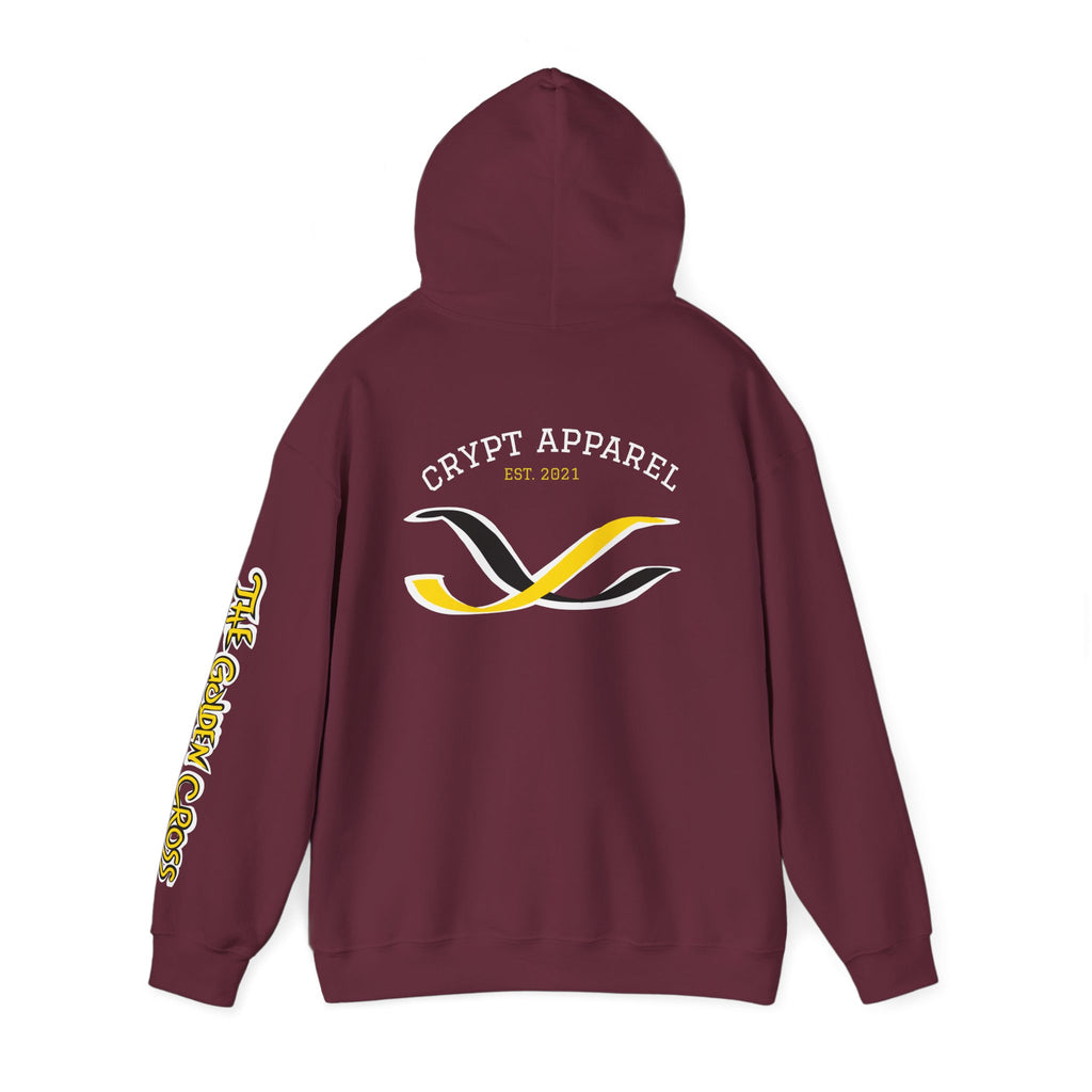 Golden Cross Bull Market Hoodie — Crypto Apparel 'The Golden Cross' Streetwear Hoodie