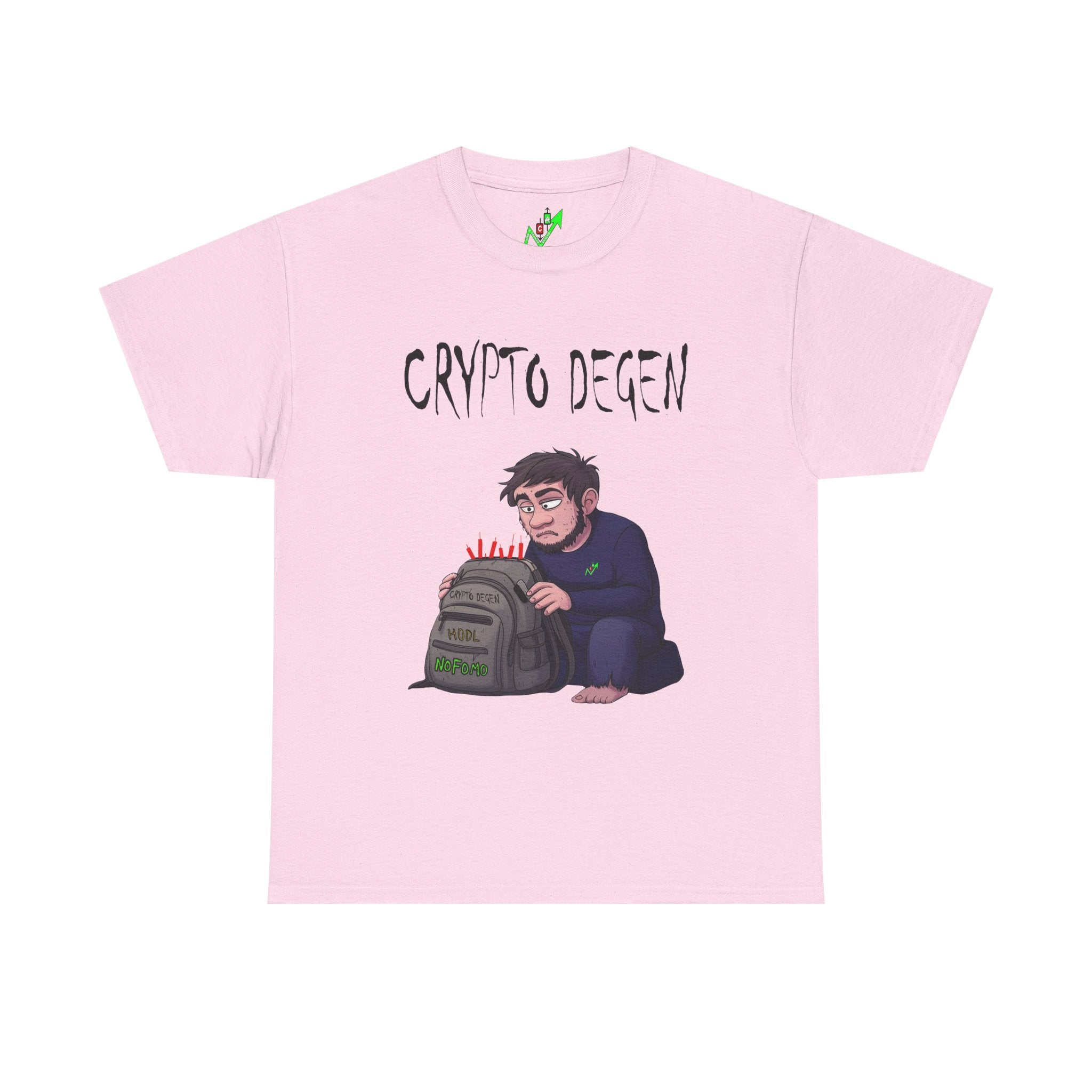Crypto Degen T-Shirt — Crypt Apparel Graphic Tee