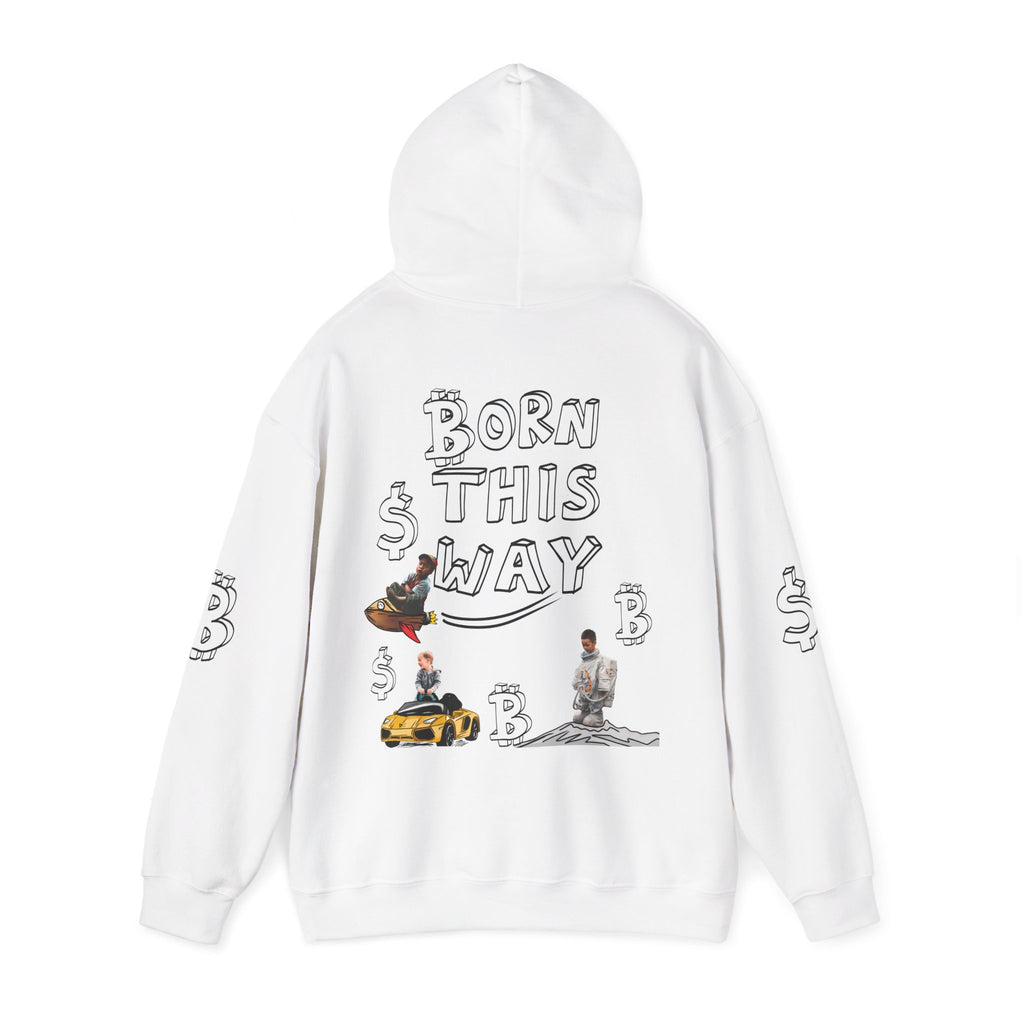 Born This Way Crypto hoodie | Crypt Apparel Bitcoin inspired sweatshirt