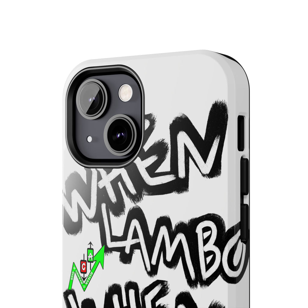 When Lambo Art Phone Case — Crypto Meme Tough Phone Case