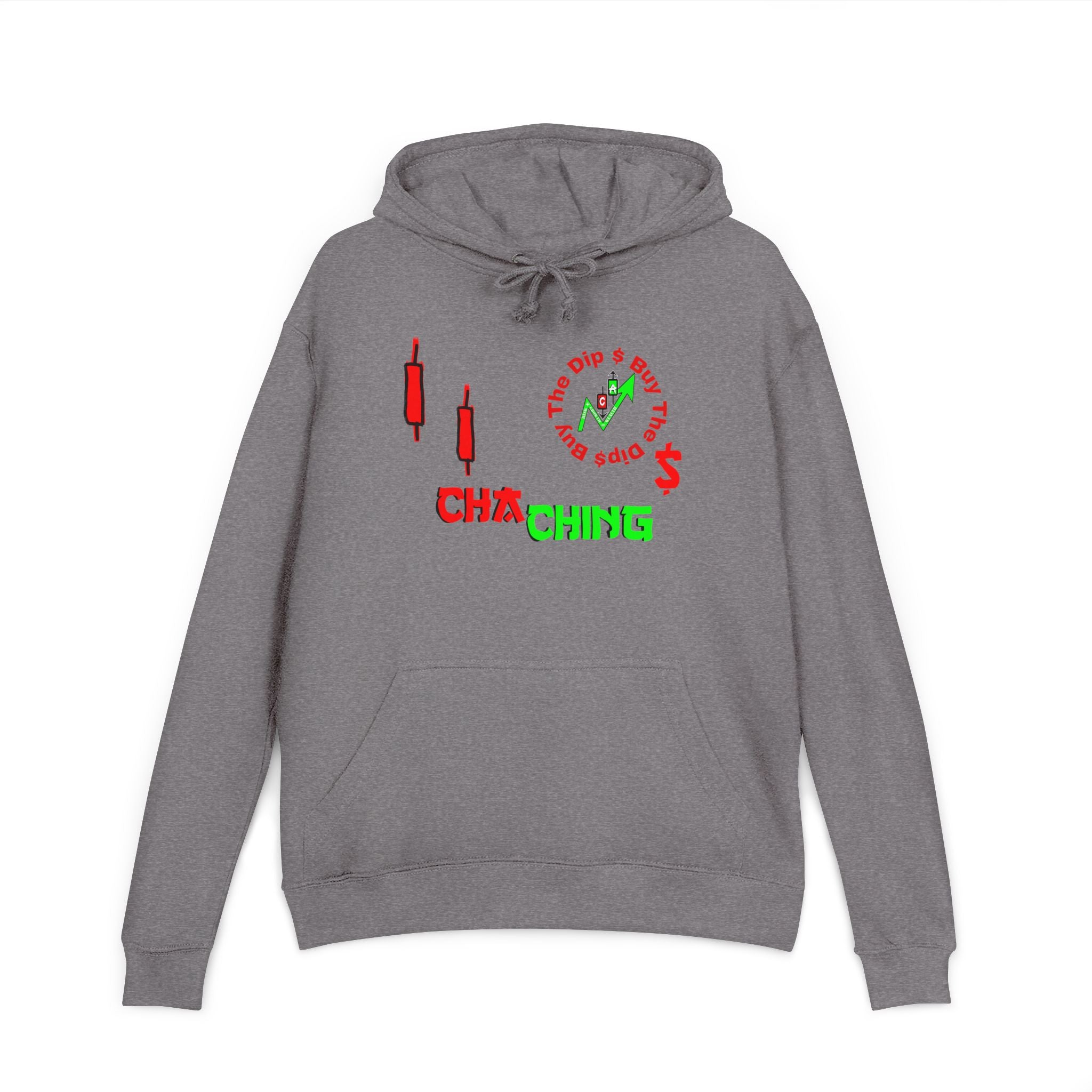 'Catching Daggers' Hoodie Crypto Trading Graphic Streetwear Hoodie Crypt Apparel