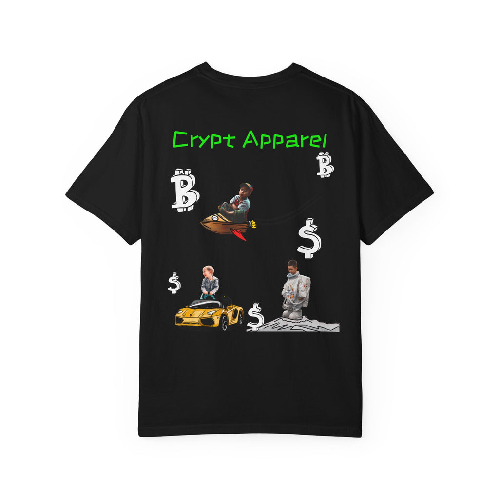 Born This Way Bitcoin inspired Crypto graphic tee | Crypt Apparel