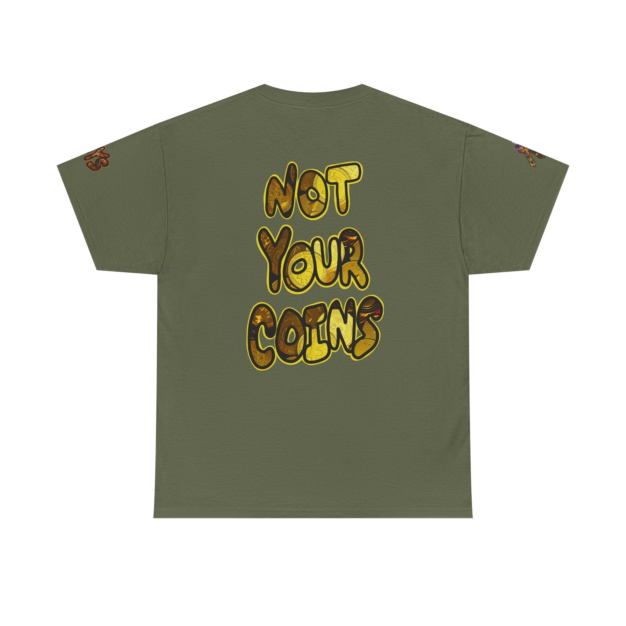 Not Your Keys Graphic Tee — "Crypt Apparel" Statement T-Shirt