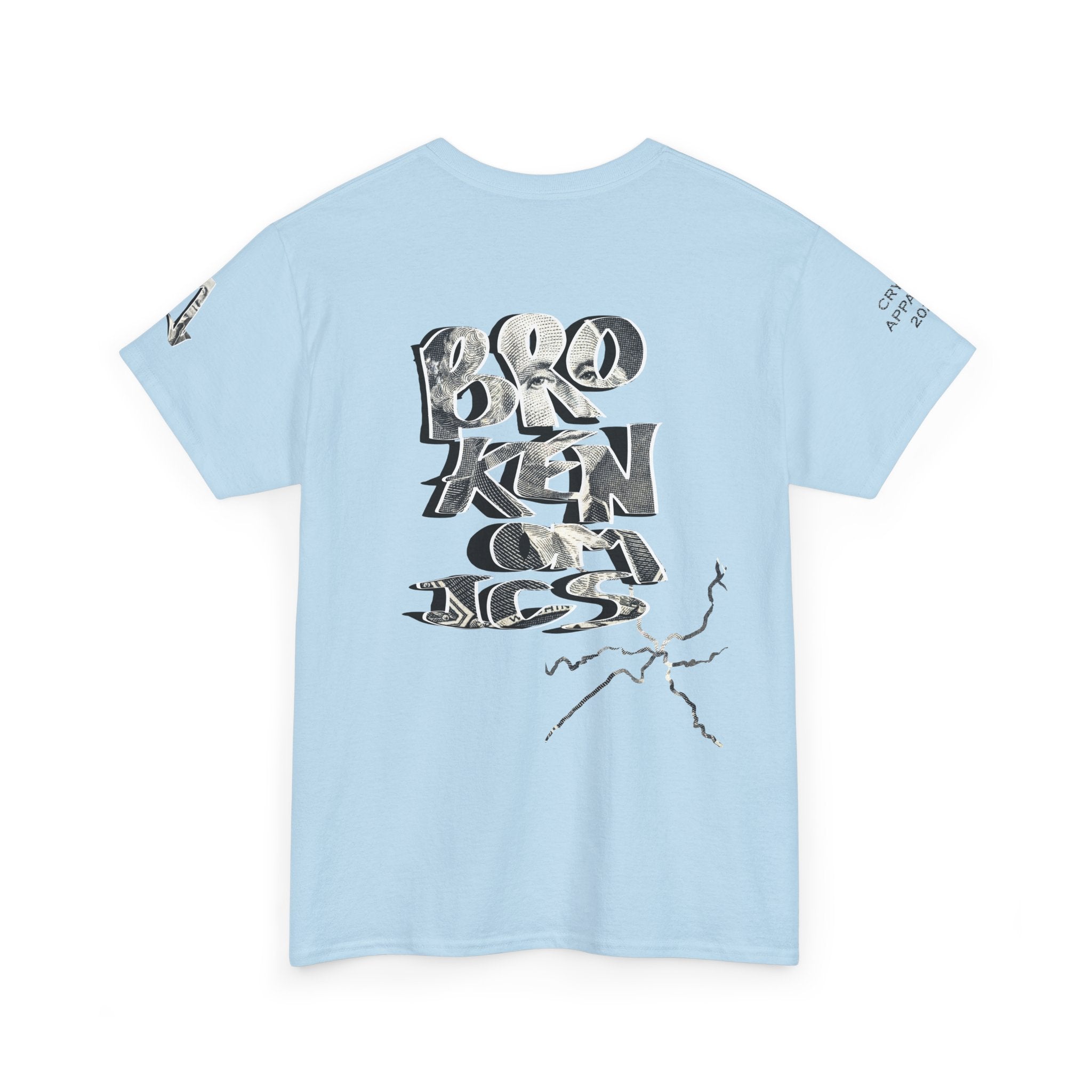 Brokenomics Crypto Graphic Tee — Straight to Zero trading tee "Crypt Apparel"