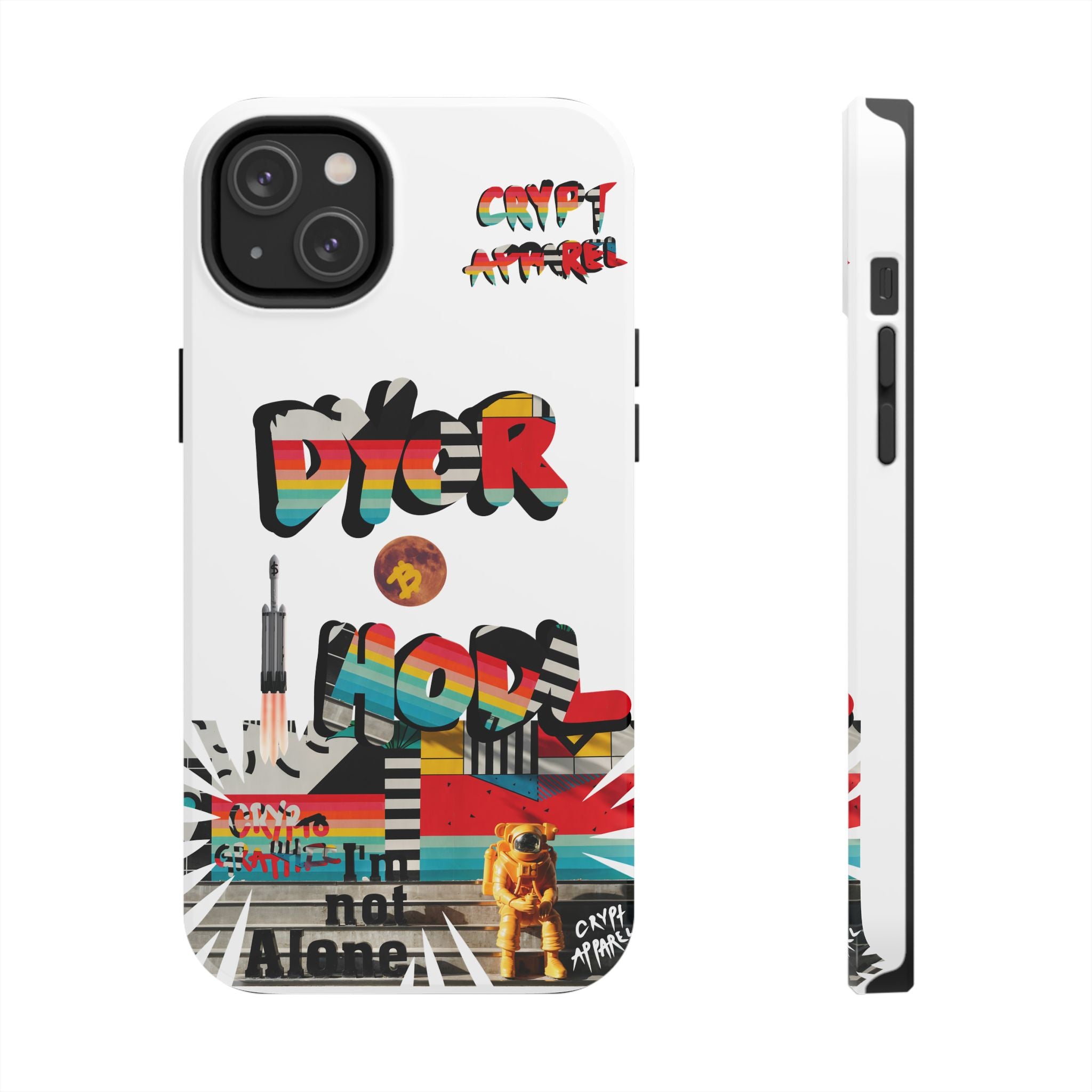 Urban Jungle Tough Phone Case — Crypt Apparel Collage Protective Cover