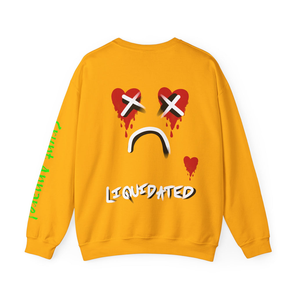 Crypto Rekt Portfolio Crewneck Sweatshirt | Crypt Apparel Streetwear Graphic