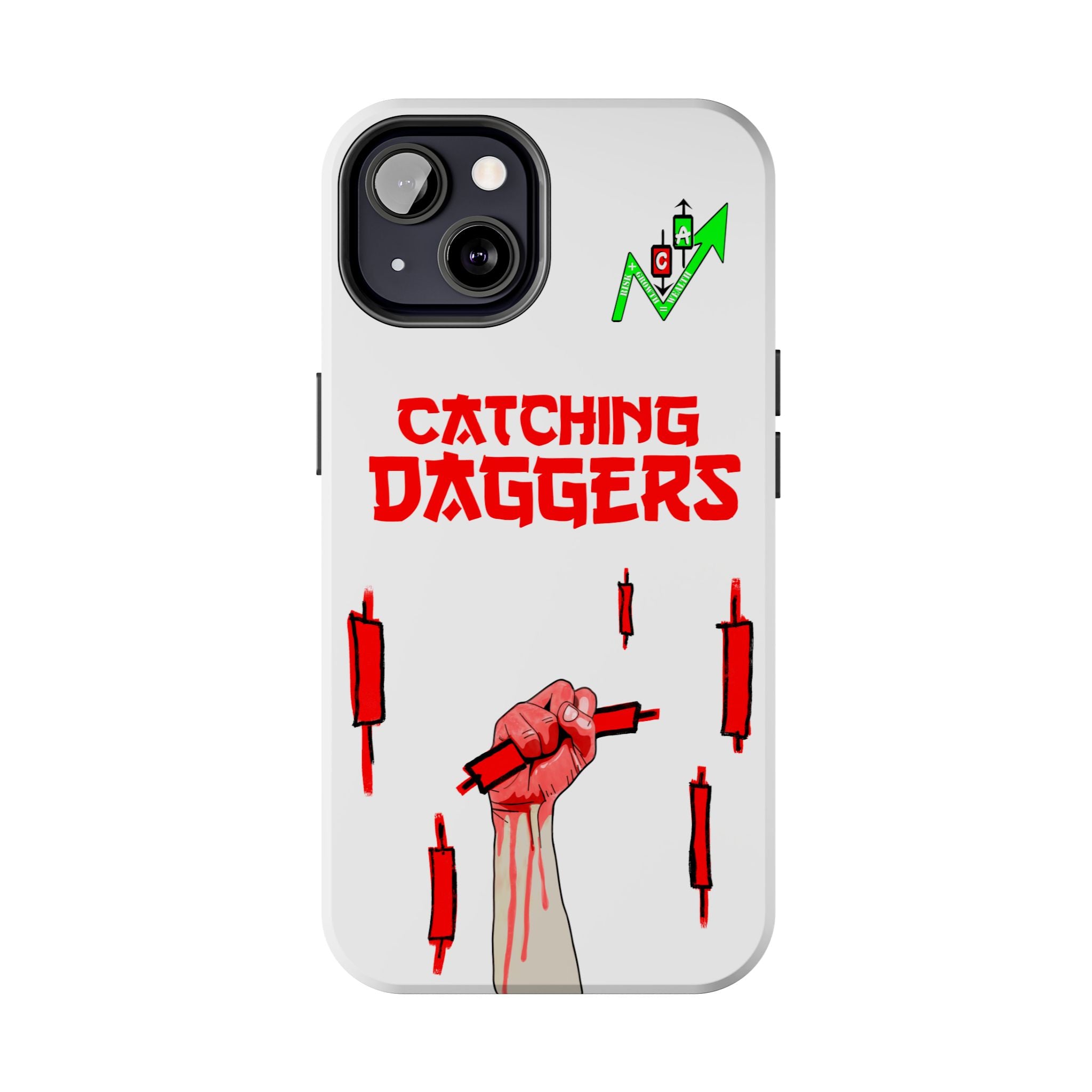 Catching Daggers Tough Phone Case — Crypt Apparel Graphic Protective Cover