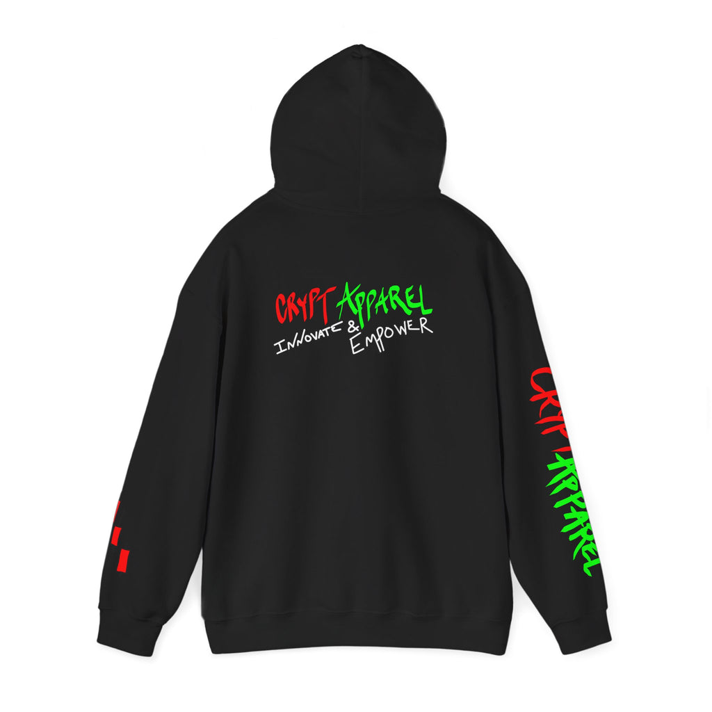 Crypto Degen Hoodie — Crypt Apparel Graphic Pullover