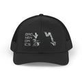 Brokenomics Crypto Trucker Cap - Crypt Apparel Distressed Arrow Graphic Snapback