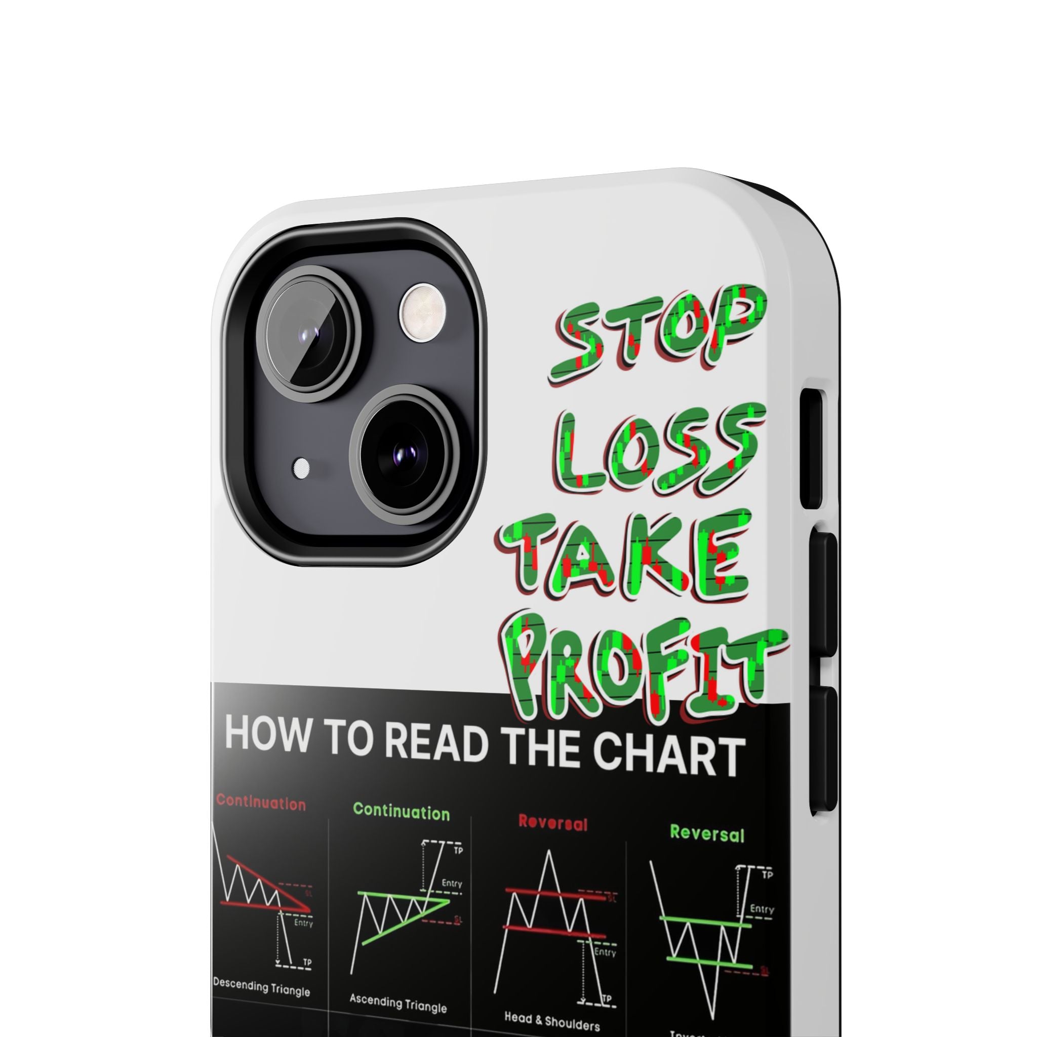 Charted Tough Phone Case — “Crypt Apparel” Trading Chart Guide