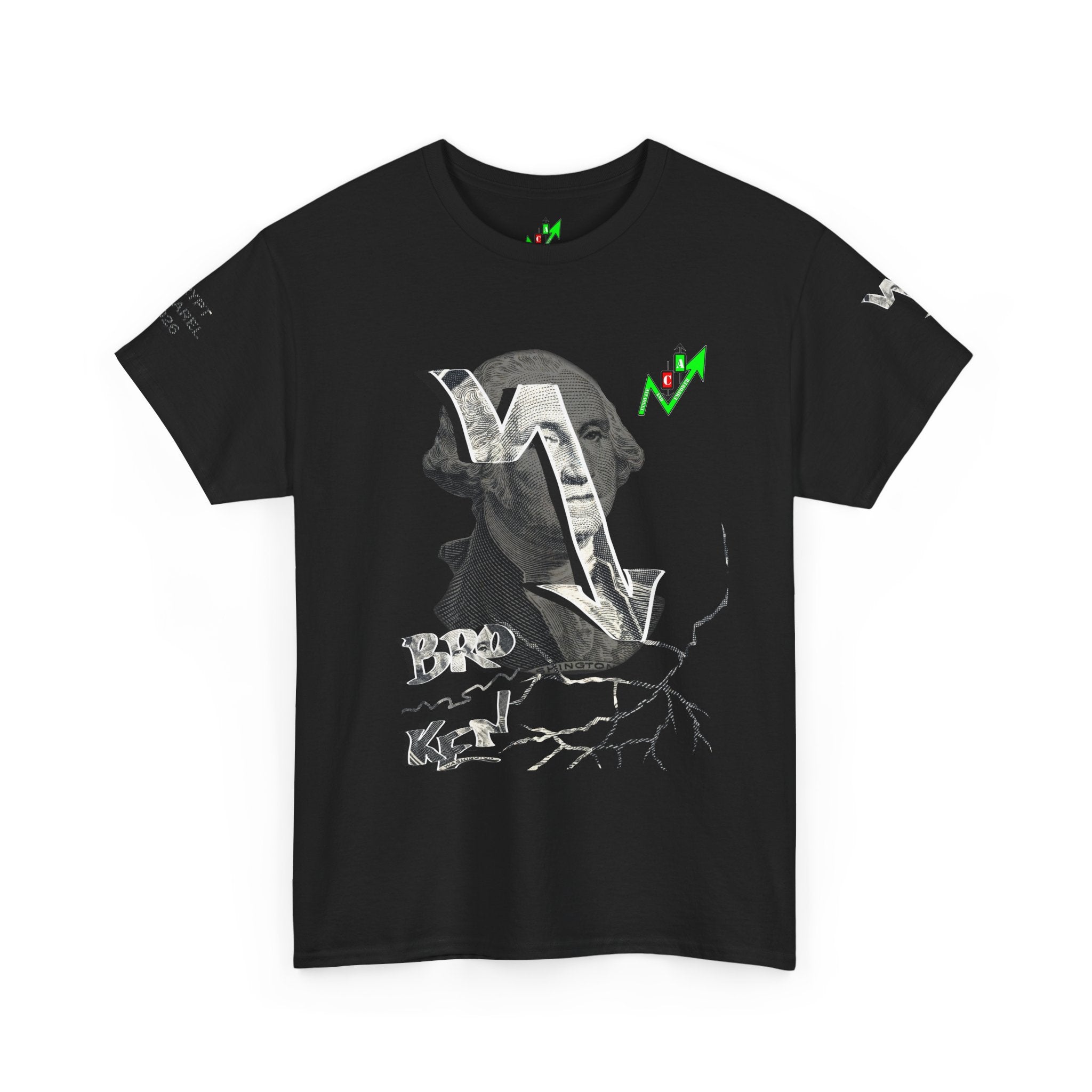 Brokenomics Crypto Graphic Tee — Straight to Zero trading tee "Crypt Apparel"