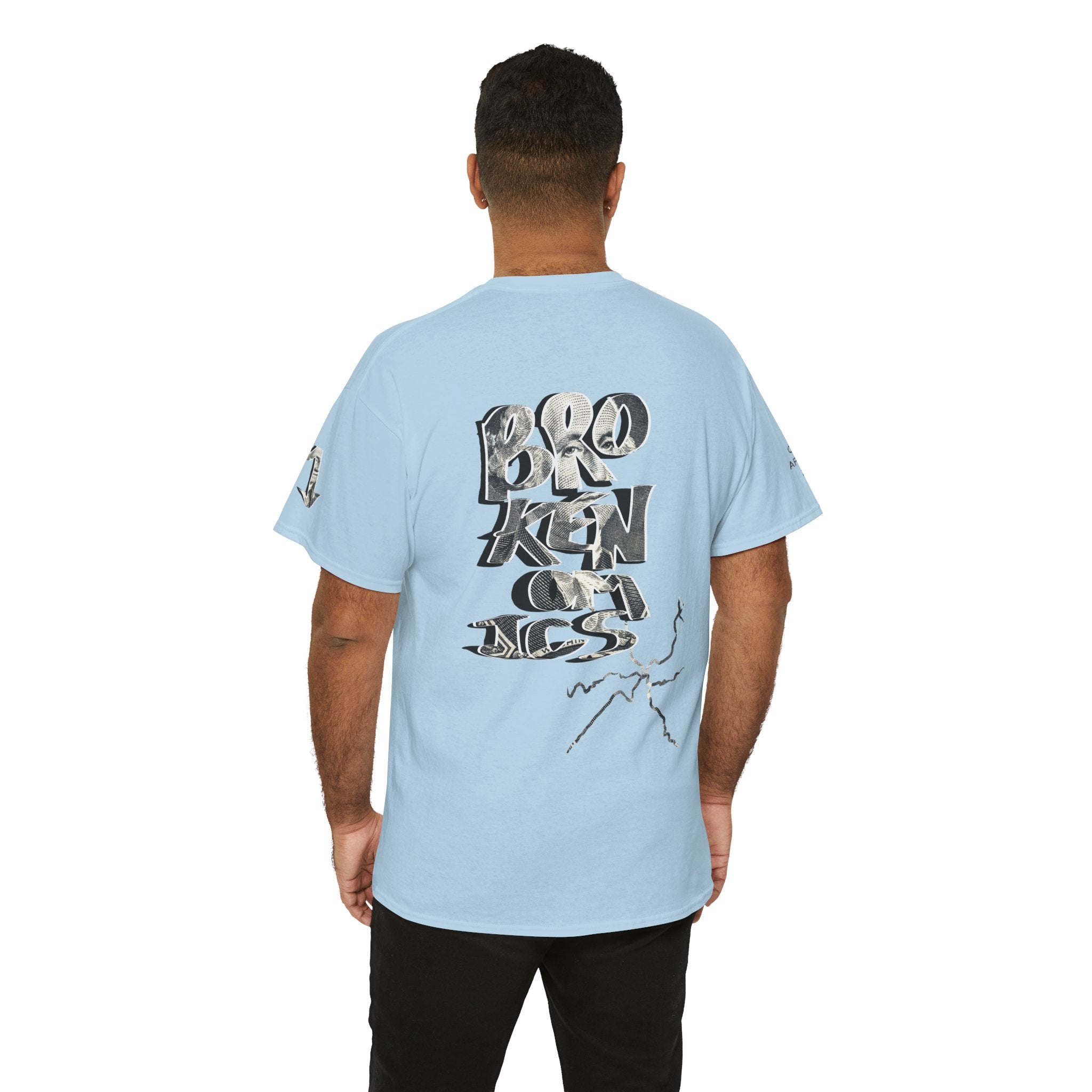 Brokenomics Crypto Graphic Tee — Straight to Zero trading tee "Crypt Apparel"