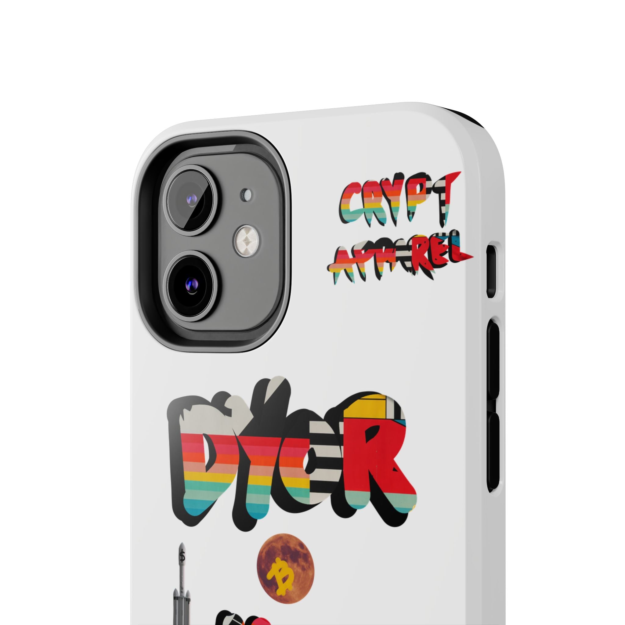 Urban Jungle Tough Phone Case — Crypt Apparel Collage Protective Cover