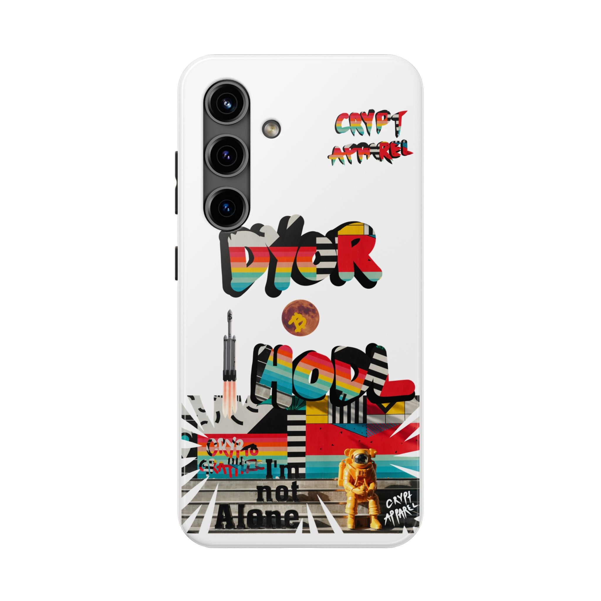 Urban Jungle Tough Phone Case — Crypt Apparel Collage Protective Cover