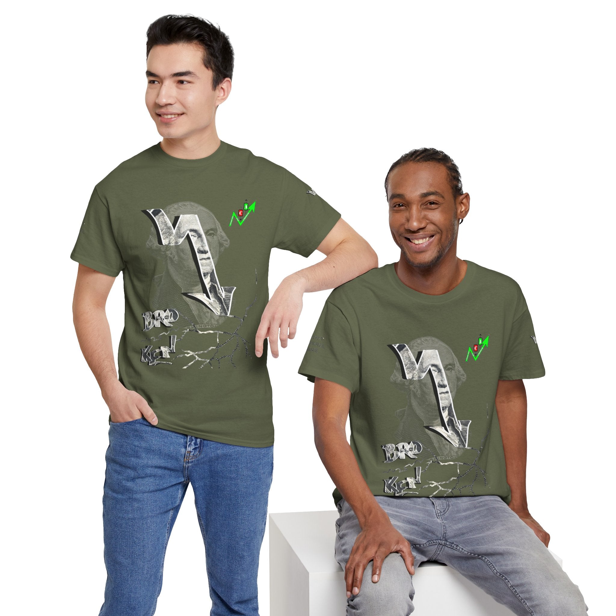 Brokenomics Crypto Graphic Tee — Straight to Zero trading tee "Crypt Apparel"