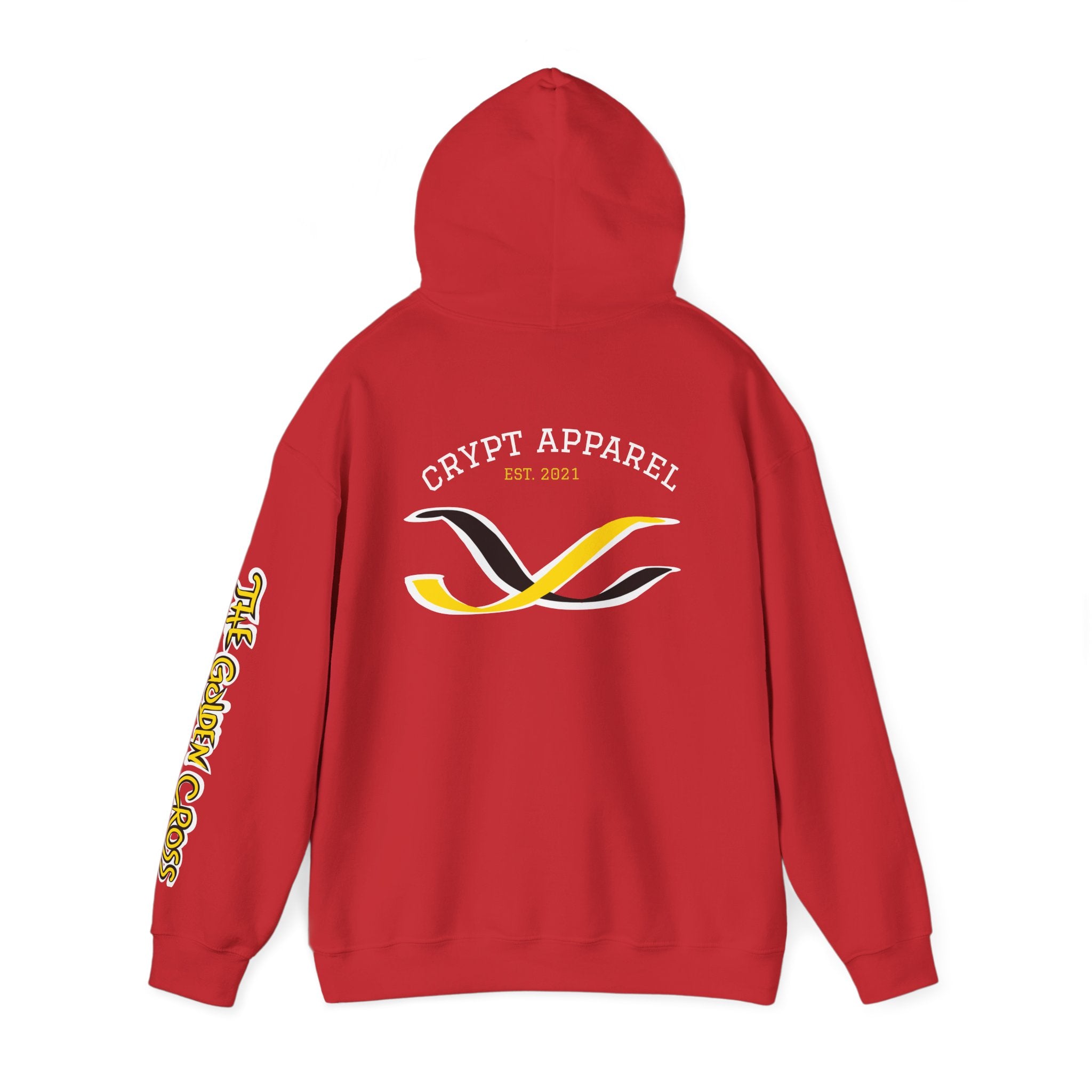 Golden Cross Bull Market Hoodie — Crypto Apparel 'The Golden Cross' Streetwear Hoodie
