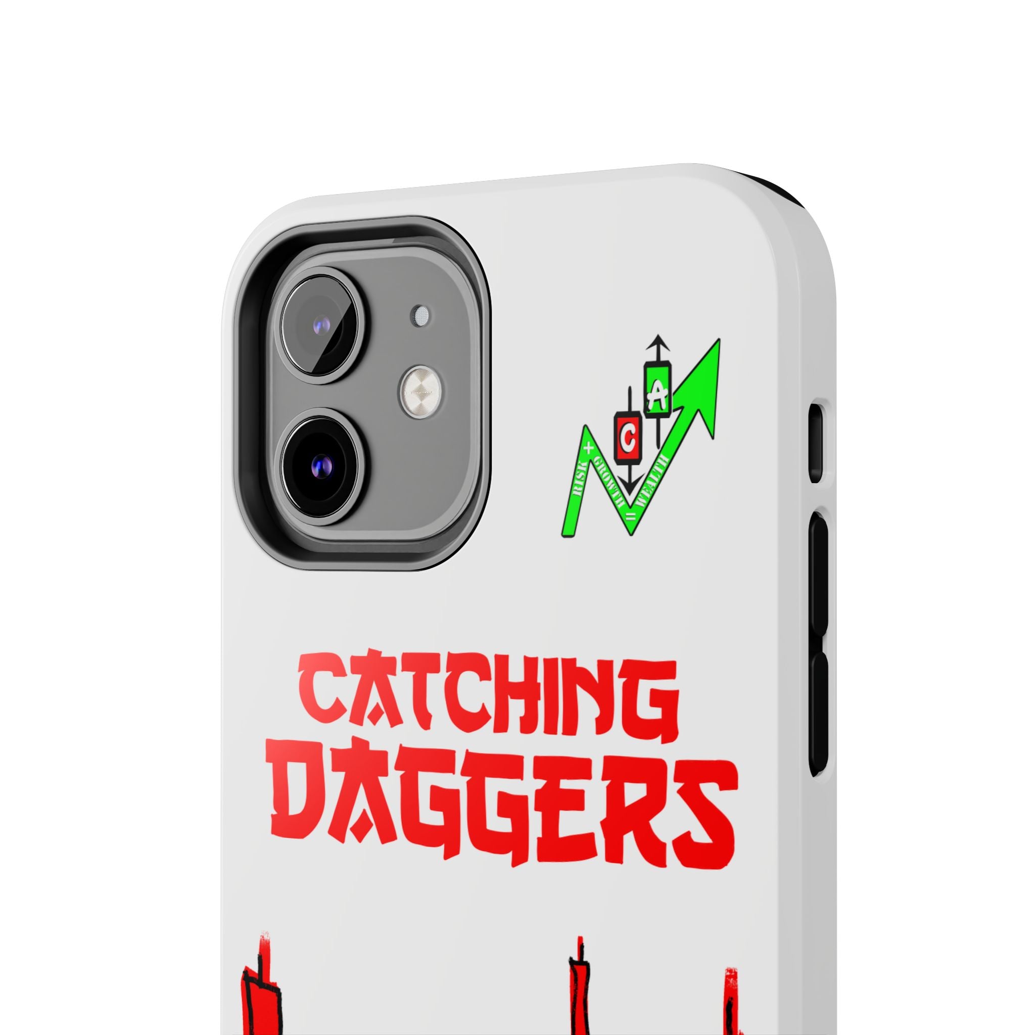 Catching Daggers Tough Phone Case — Crypt Apparel Graphic Protective Cover