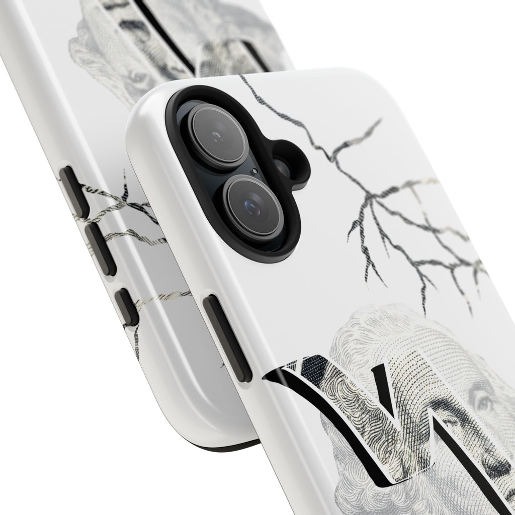 Brokenomics Crypto Tough Phone Case — 'Crypt Apparel' Cracked Dollar Graphic Protective Cover