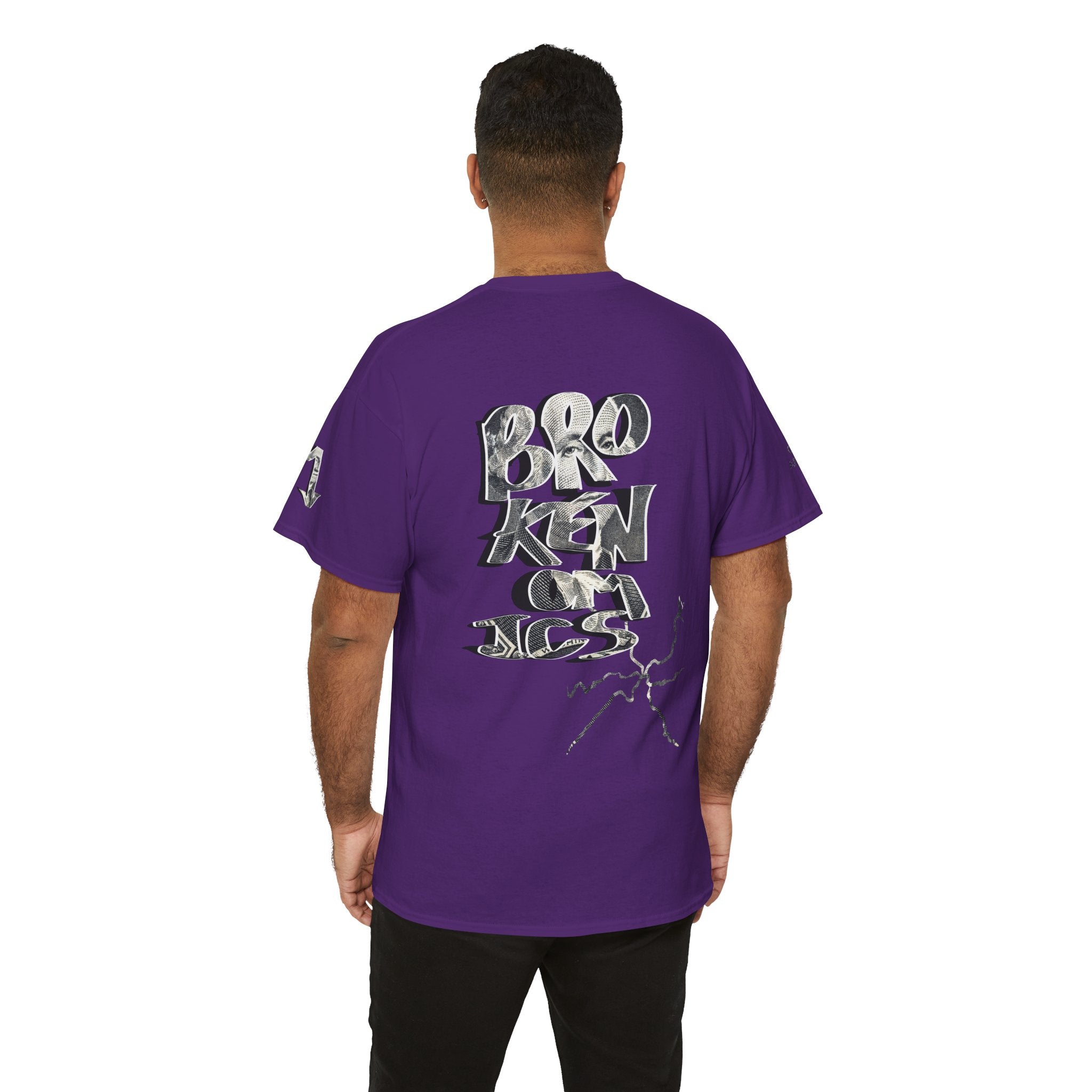 Brokenomics Crypto Graphic Tee — Straight to Zero trading tee "Crypt Apparel"